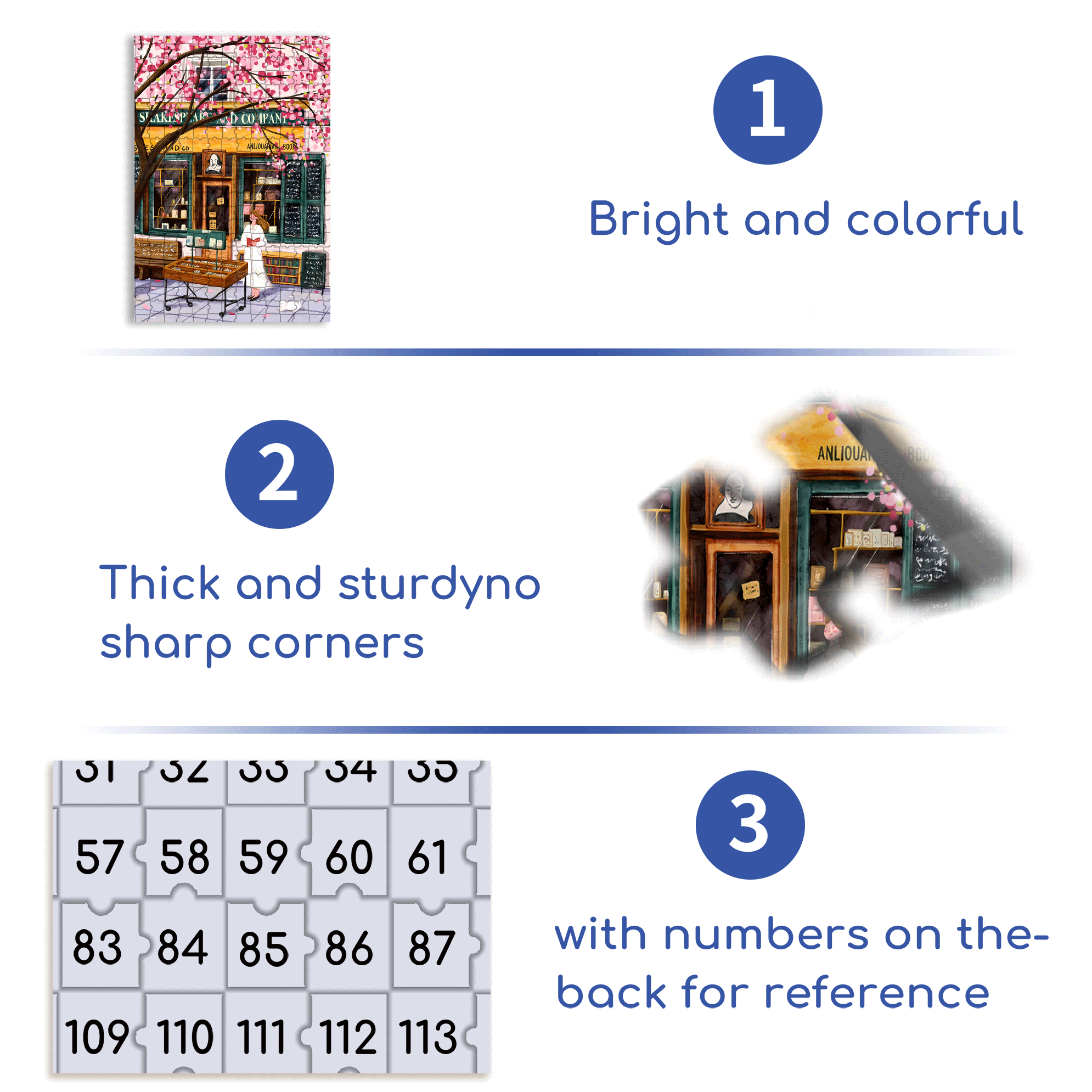 A Whole Spring 500pcs/1000pcs Jigsaw Puzzle, Scratch-Resistant, Interactive Family Game & Brain-Boosting DIY Decor, Perfect for Halloween, Christmas & New Year Gifts, Family Puzzle Game