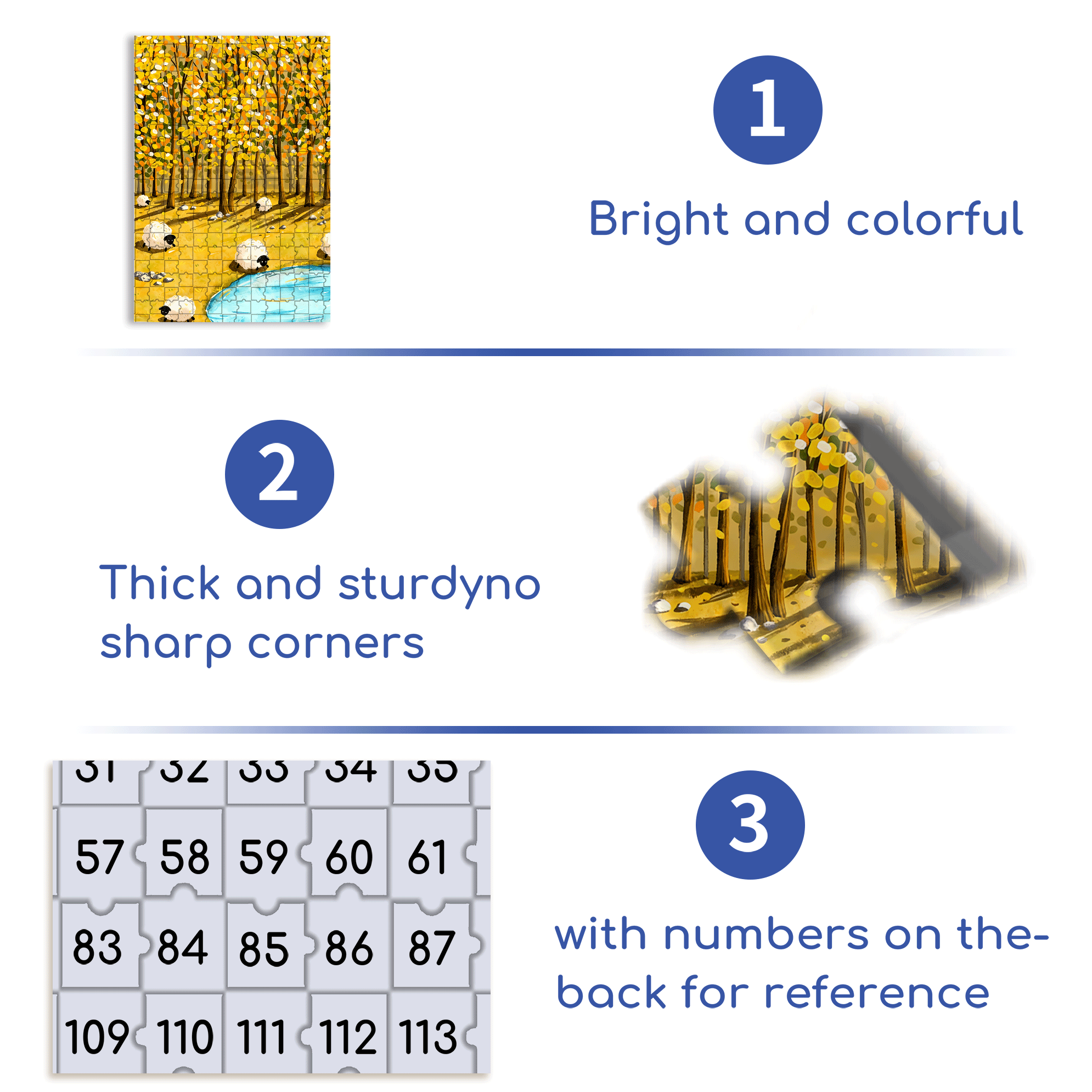 Black-faced Sheep 500pcs/1000pcs Jigsaw Puzzle, Scratch-Resistant, Interactive Family Game & Brain-Boosting DIY Decor, Perfect for Halloween, Christmas & New Year Gifts, Family Puzzle Game