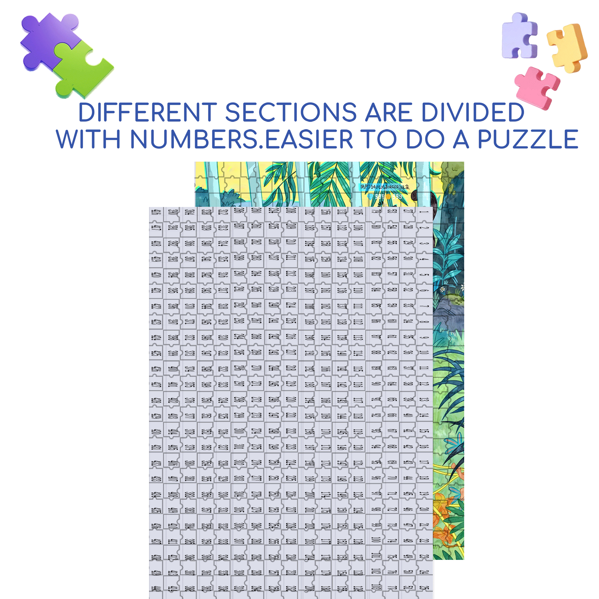Cat World 500pcs/1000pcs Jigsaw Puzzle, Scratch-Resistant, Interactive Family Game & Brain-Boosting DIY Decor, Perfect for Halloween, Christmas & New Year Gifts, Family Puzzle Game
