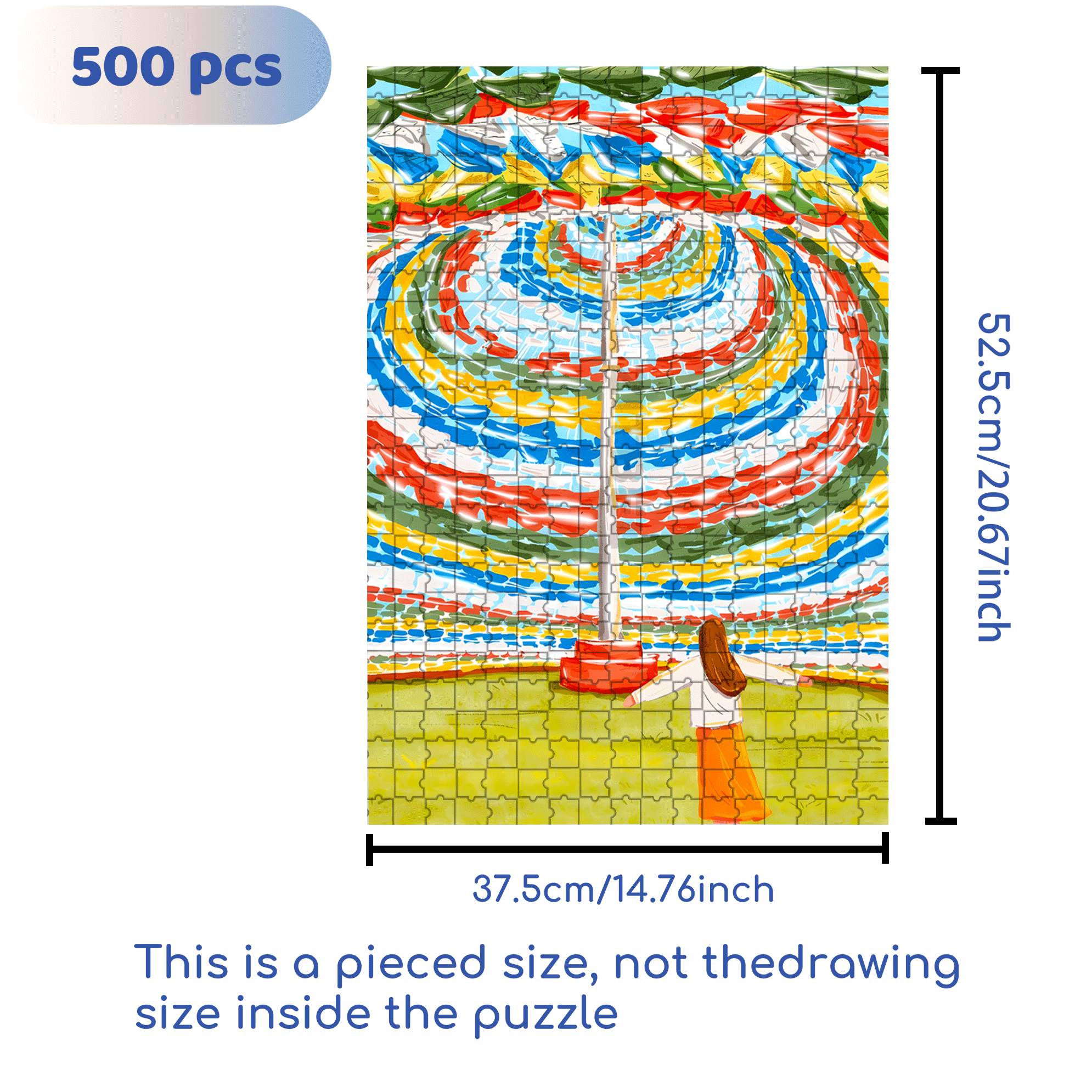 Cleanse The Soul 500pcs/1000pcs Jigsaw Puzzle, Scratch-Resistant, Interactive Family Game & Brain-Boosting DIY Decor, Perfect for Halloween, Christmas & New Year Gifts, Family Puzzle Game