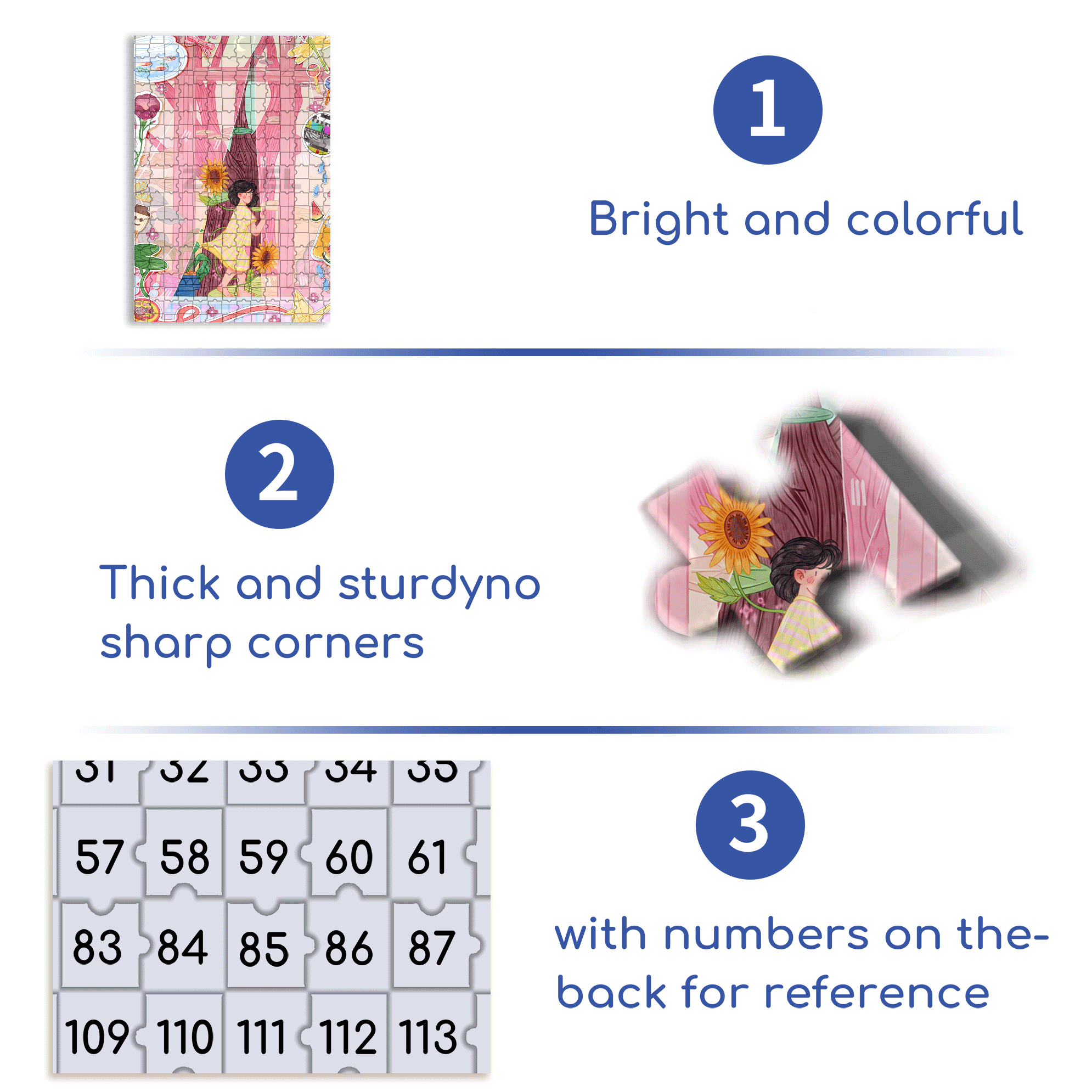 Don't Want To Grow Up 500pcs/1000pcs Jigsaw Puzzle, Scratch-Resistant, Interactive Family Game & Brain-Boosting DIY Decor, Perfect for Halloween, Christmas & New Year Gifts, Family Puzzle Game