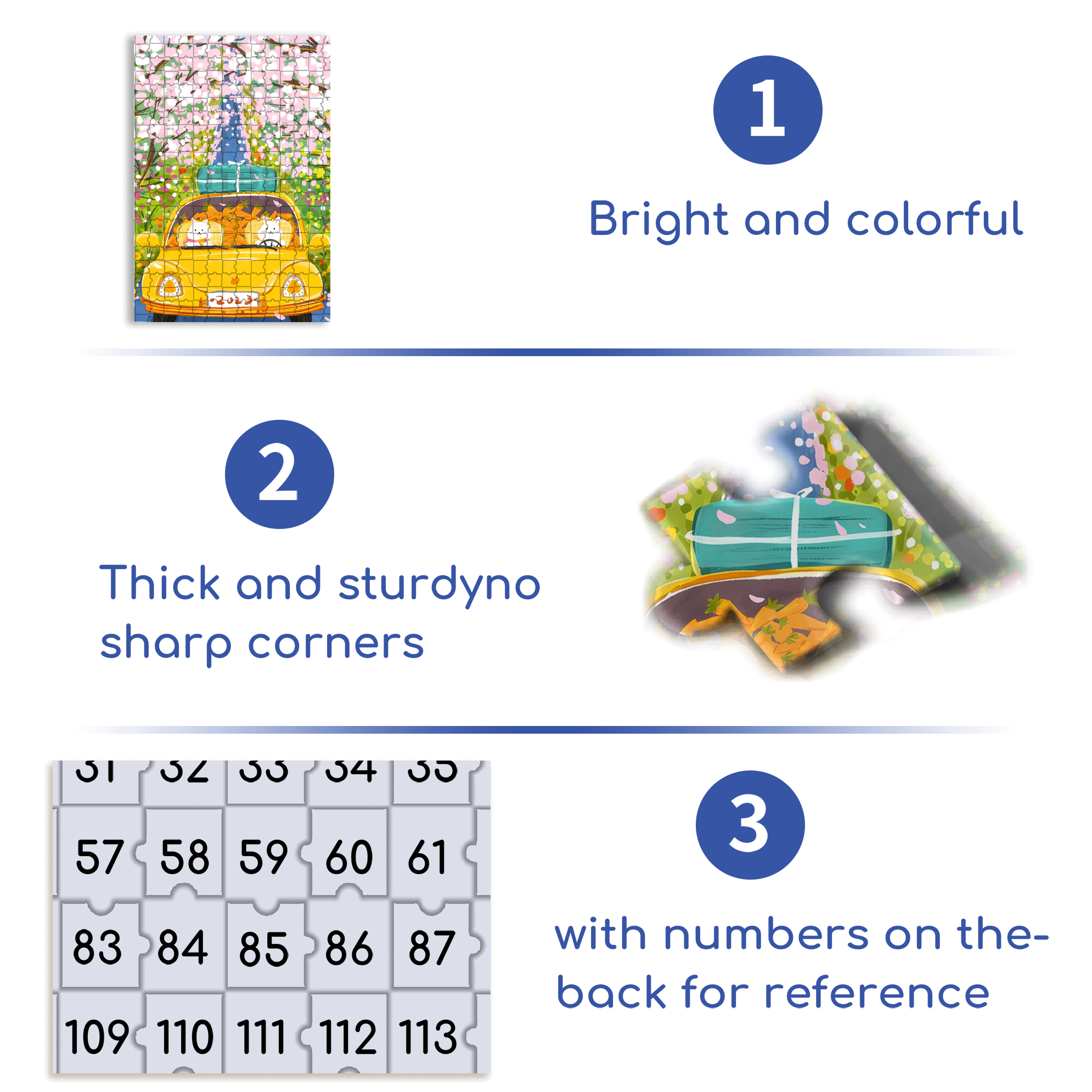 Expectations for Spring 500pcs/1000pcs Jigsaw Puzzle, Scratch-Resistant, Interactive Family Game & Brain-Boosting DIY Decor, Perfect for Halloween, Christmas & New Year Gifts, Family Puzzle Game