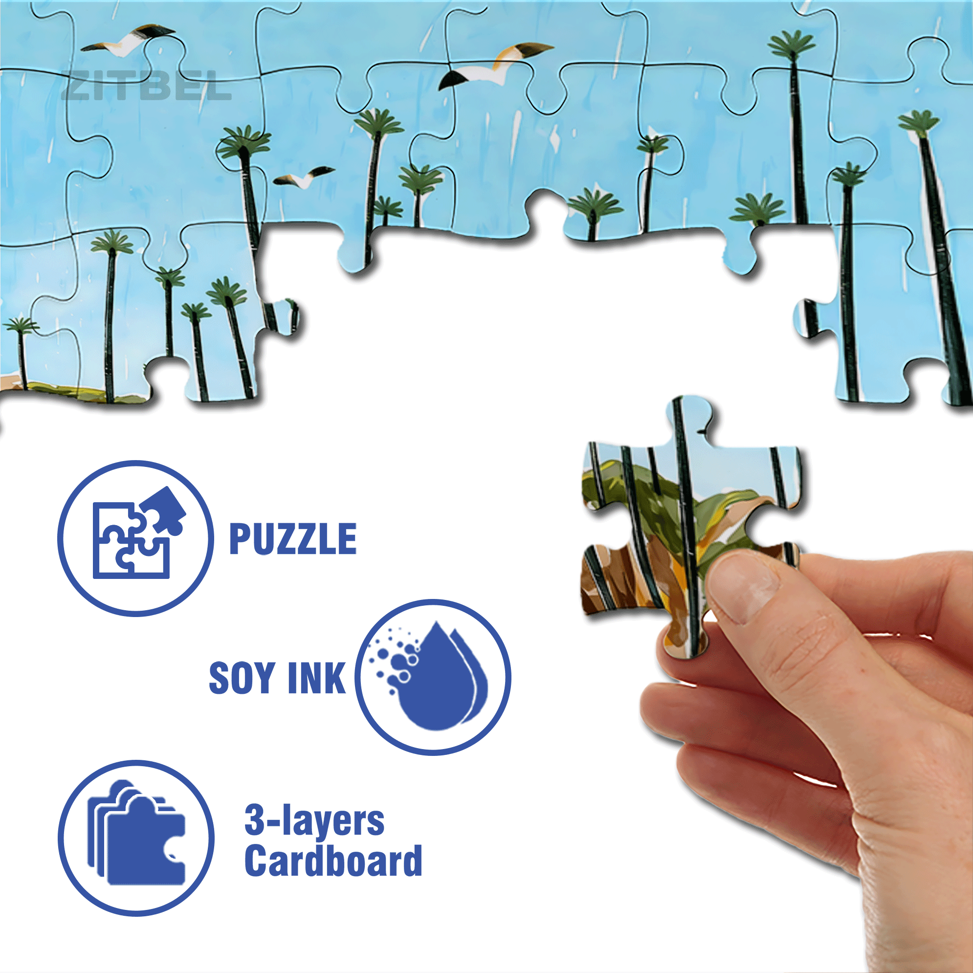 Extreme Sports 500pcs/1000pcs Jigsaw Puzzle, Scratch-Resistant, Interactive Family Game & Brain-Boosting DIY Decor, Perfect for Halloween, Christmas & New Year Gifts, Family Puzzle Game