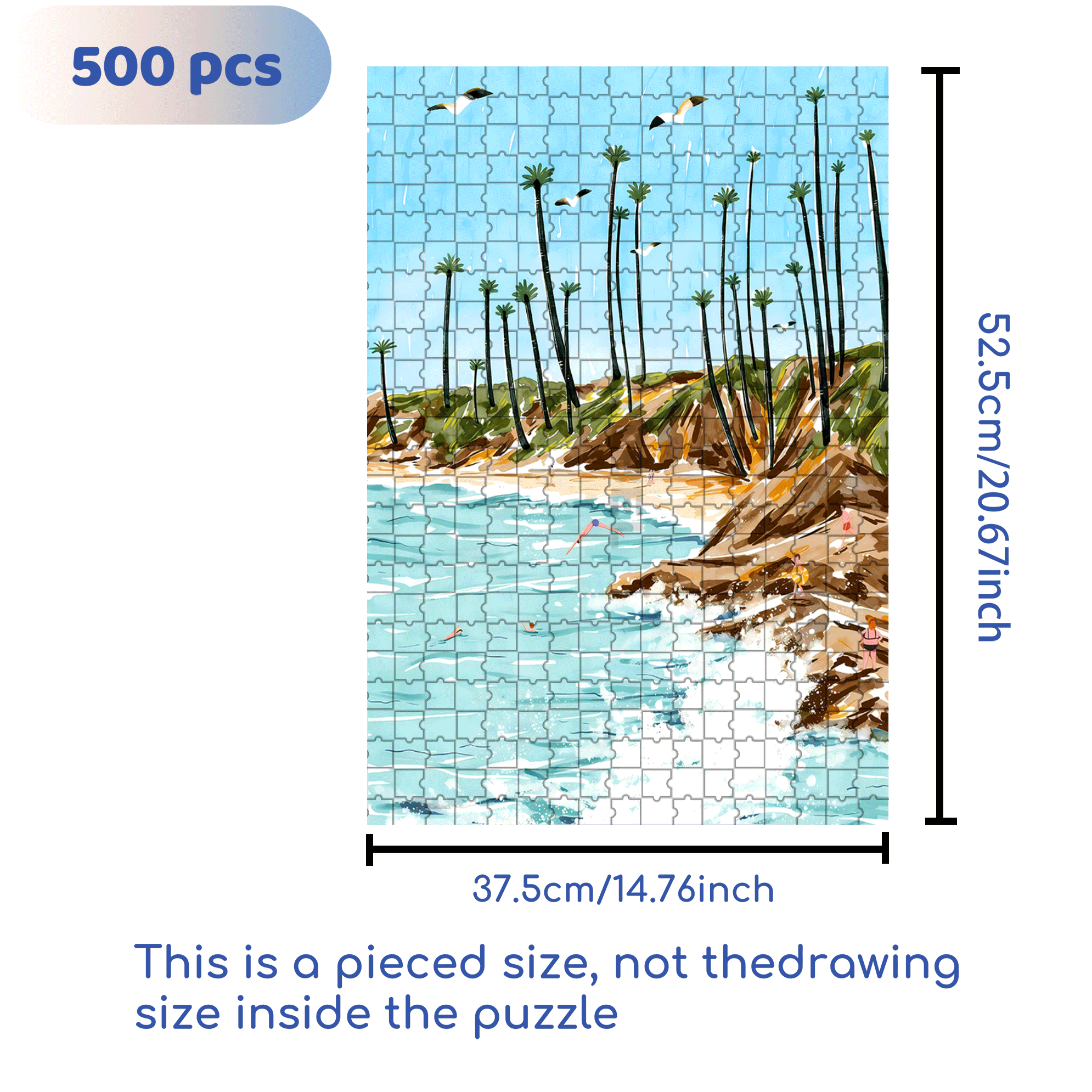 Extreme Sports 500pcs/1000pcs Jigsaw Puzzle, Scratch-Resistant, Interactive Family Game & Brain-Boosting DIY Decor, Perfect for Halloween, Christmas & New Year Gifts, Family Puzzle Game