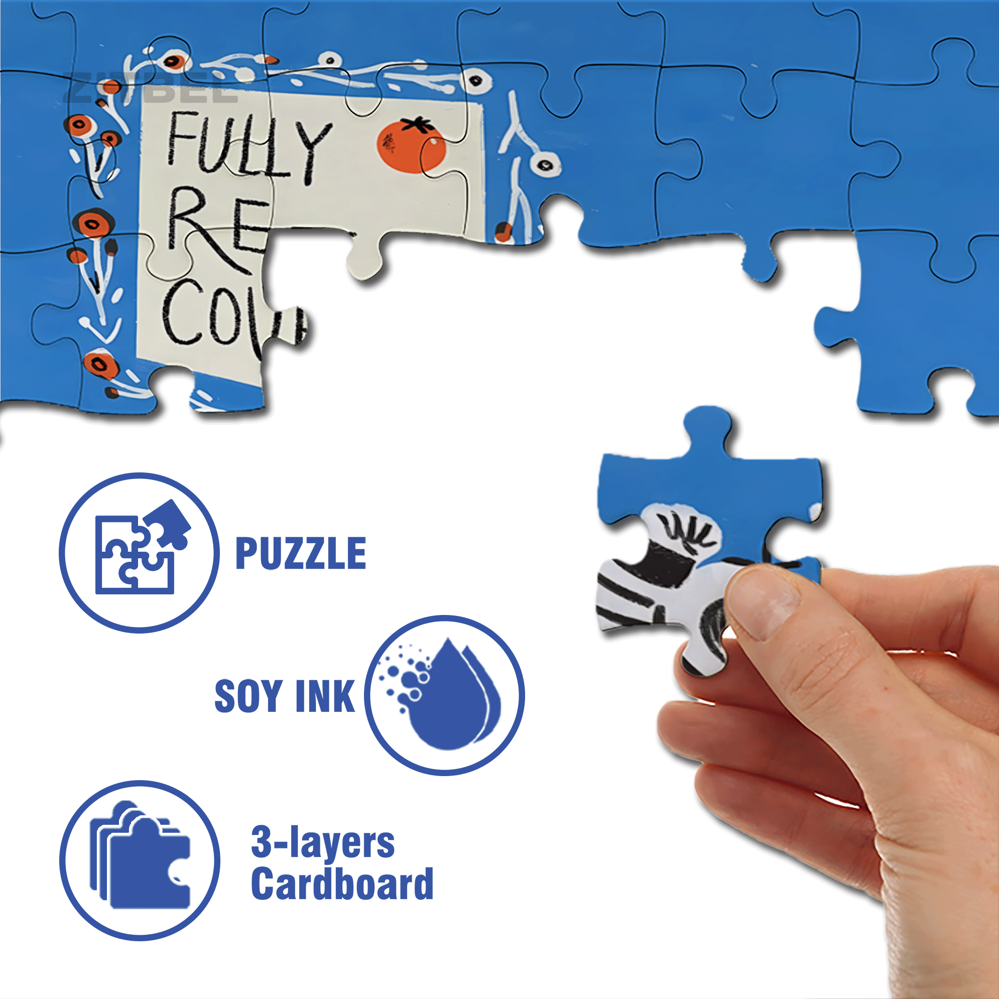 Full Moon Resurrection 500pcs/1000pcs Jigsaw Puzzle, Scratch-Resistant, Interactive Family Game & Brain-Boosting DIY Decor, Perfect for Halloween, Christmas & New Year Gifts, Family Puzzle Game