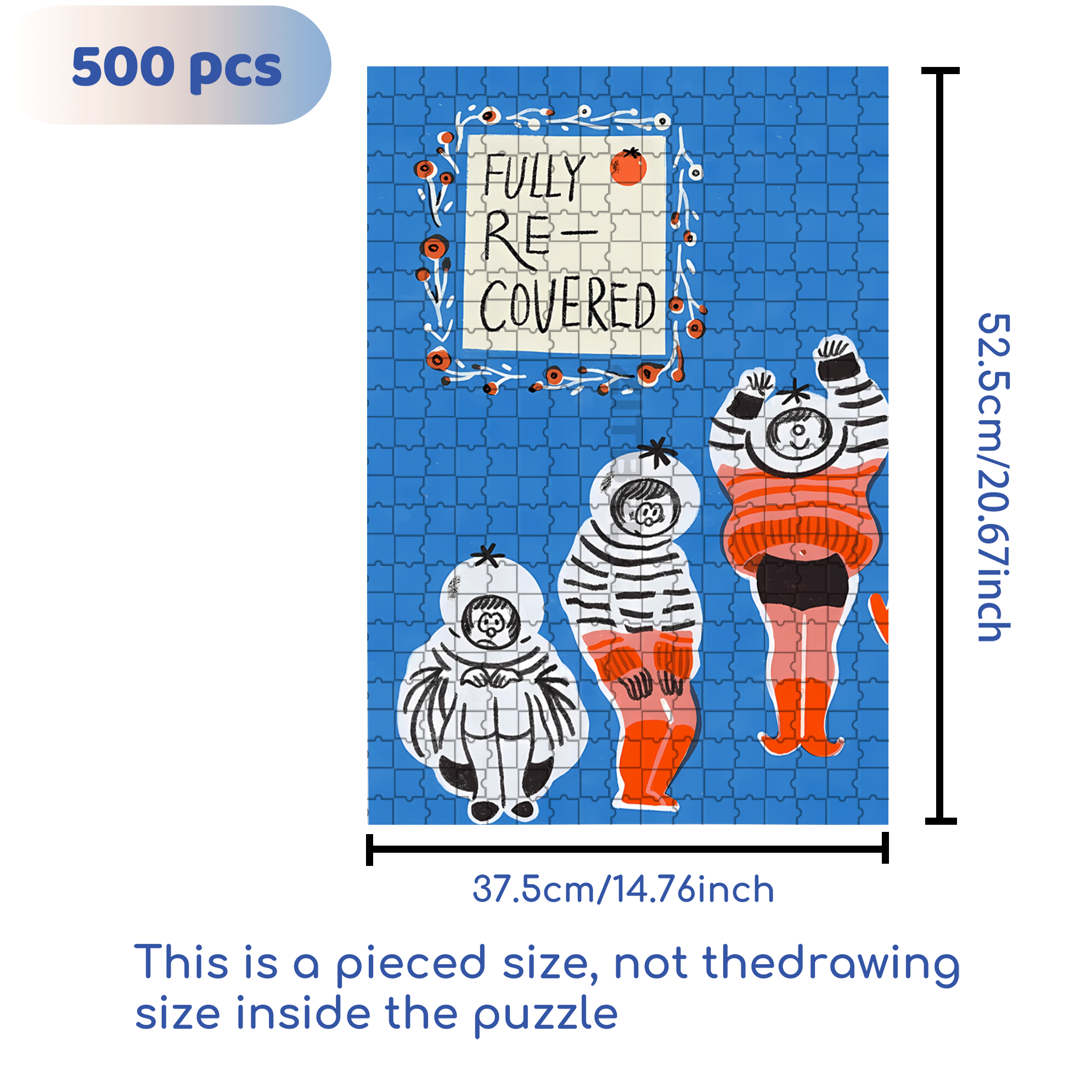 Full Moon Resurrection 500pcs/1000pcs Jigsaw Puzzle, Scratch-Resistant, Interactive Family Game & Brain-Boosting DIY Decor, Perfect for Halloween, Christmas & New Year Gifts, Family Puzzle Game