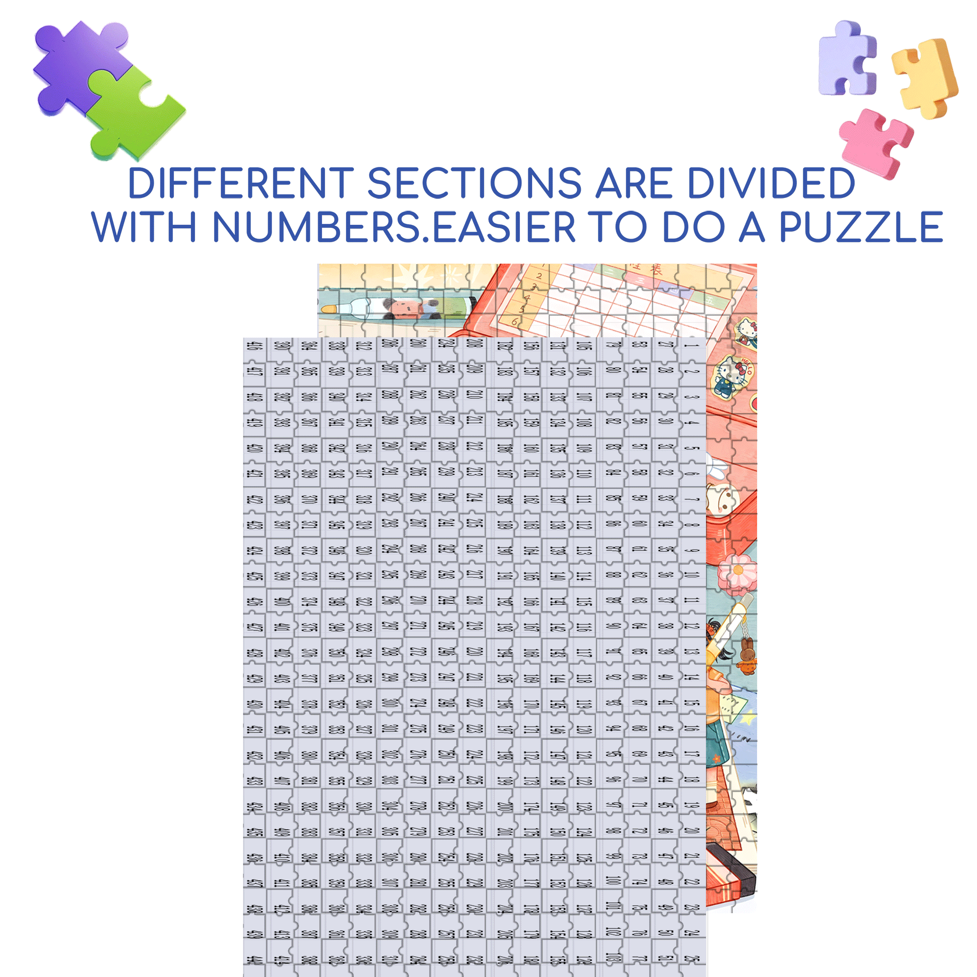 I Miss Summer 500pcs/1000pcs Jigsaw Puzzle, Scratch-Resistant, Interactive Family Game & Brain-Boosting DIY Decor, Perfect for Halloween, Christmas & New Year Gifts, Family Puzzle Game