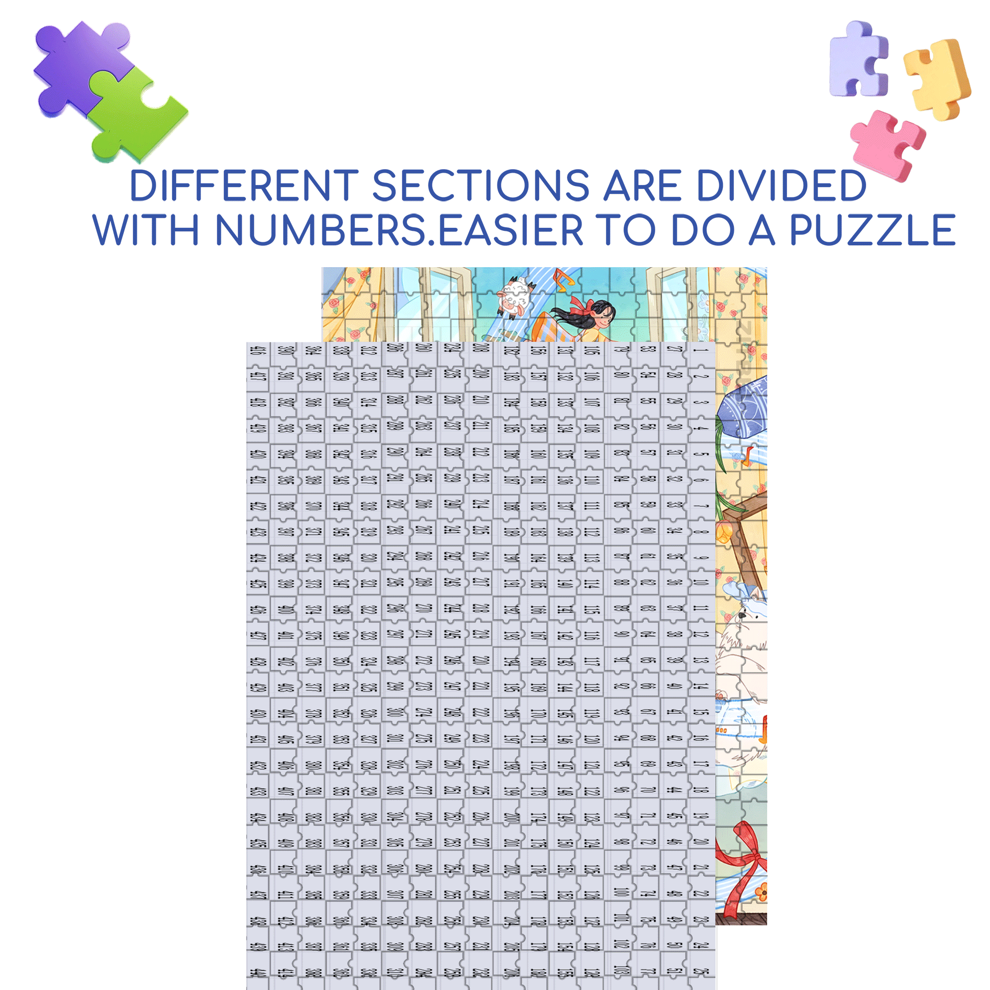 Own This Moment 500pcs/1000pcs Jigsaw Puzzle, Scratch-Resistant, Interactive Family Game & Brain-Boosting DIY Decor, Perfect for Halloween, Christmas & New Year Gifts, Family Puzzle Game