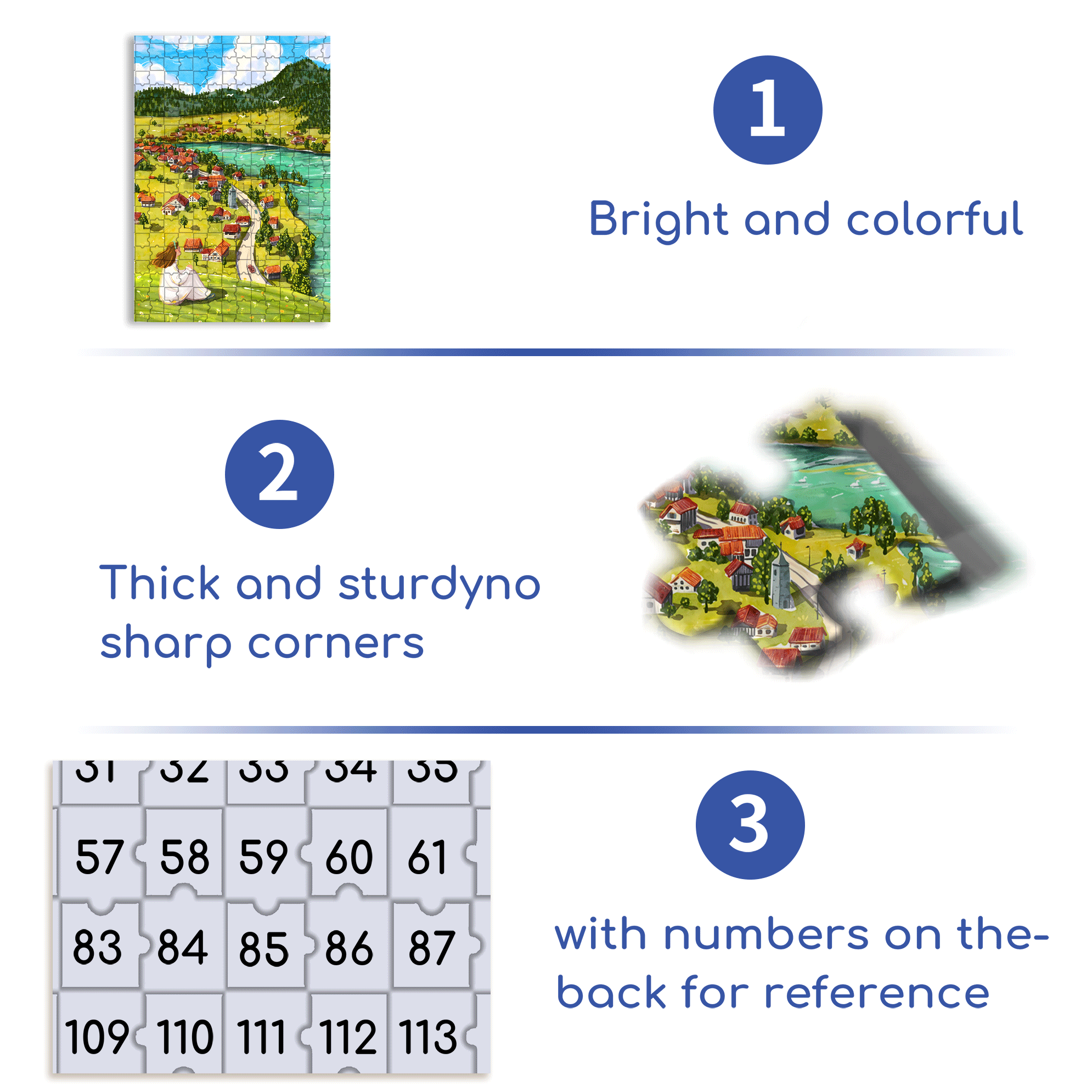 Go To A Place Where The Wind Blows 500pcs/1000pcs Jigsaw Puzzle, Scratch-Resistant, Interactive Family Game & Brain-Boosting DIY Decor, Perfect for Halloween, Christmas & New Year Gifts, Family Puzzle Game