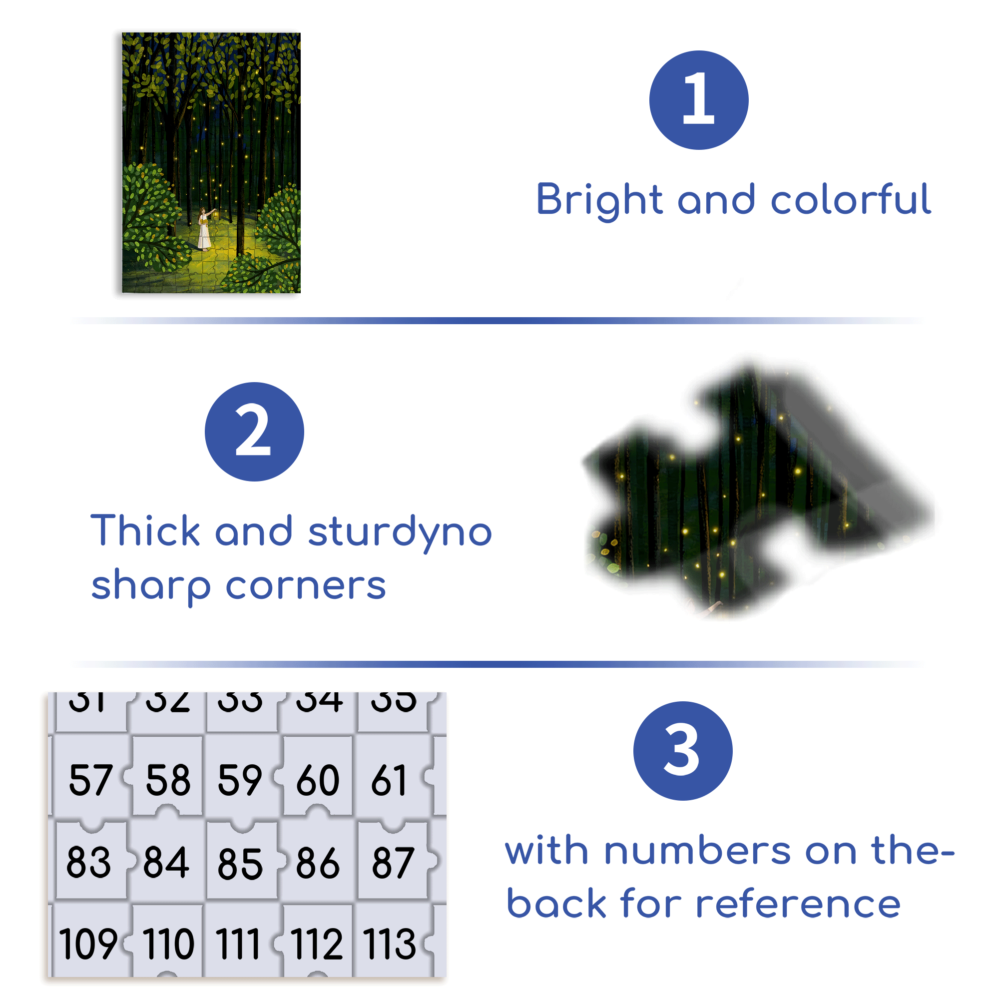 Goodbye Firefly 500pcs/1000pcs Jigsaw Puzzle, Scratch-Resistant, Interactive Family Game & Brain-Boosting DIY Decor, Perfect for Halloween, Christmas & New Year Gifts, Family Puzzle Game