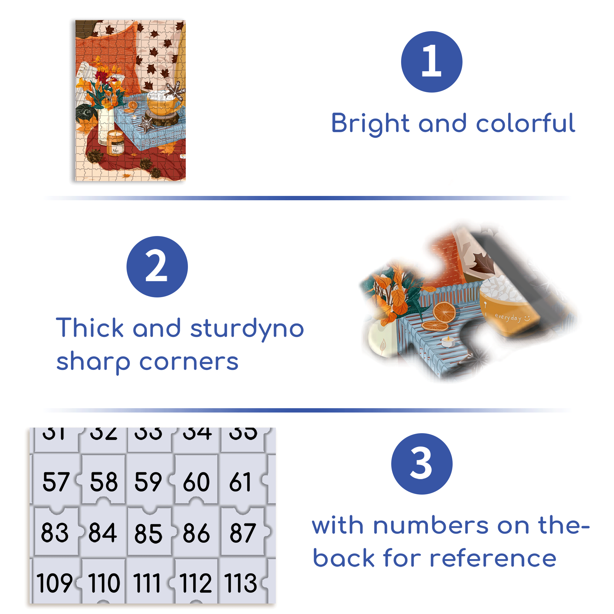 I Drink Coffee Every Day 500pcs/1000pcs Jigsaw Puzzle, Scratch-Resistant, Interactive Family Game & Brain-Boosting DIY Decor, Perfect for Halloween, Christmas & New Year Gifts, Family Puzzle Game