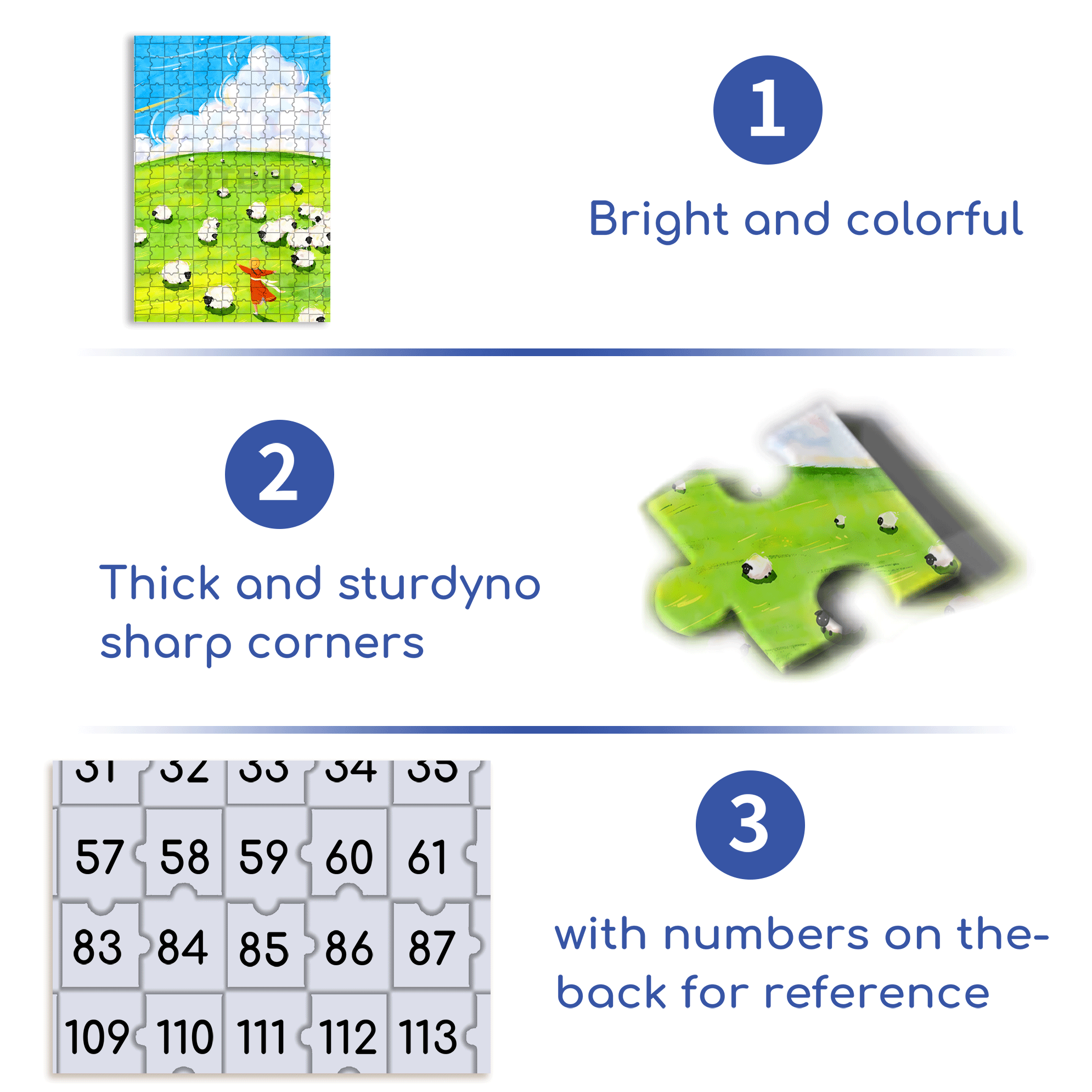 Joyful Running 2 500pcs/1000pcs Jigsaw Puzzle, Scratch-Resistant, Interactive Family Game & Brain-Boosting DIY Decor, Perfect for Halloween, Christmas & New Year Gifts, Family Puzzle Game
