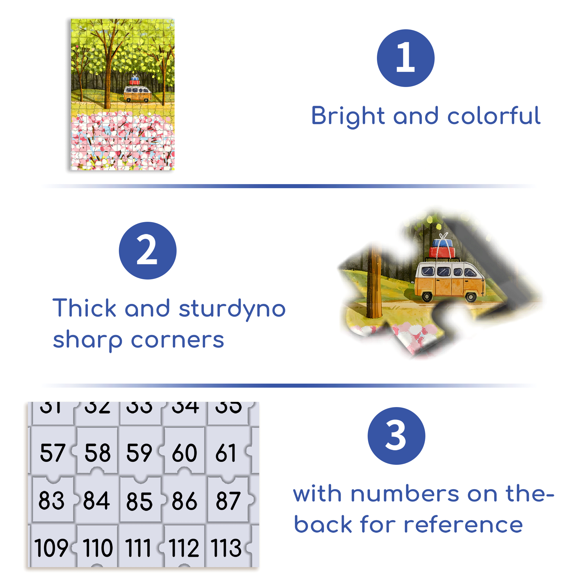 Let's Go To The Outskirts 3 500pcs/1000pcs Jigsaw Puzzle, Scratch-Resistant, Interactive Family Game & Brain-Boosting DIY Decor, Perfect for Halloween, Christmas & New Year Gifts, Family Puzzle Game
