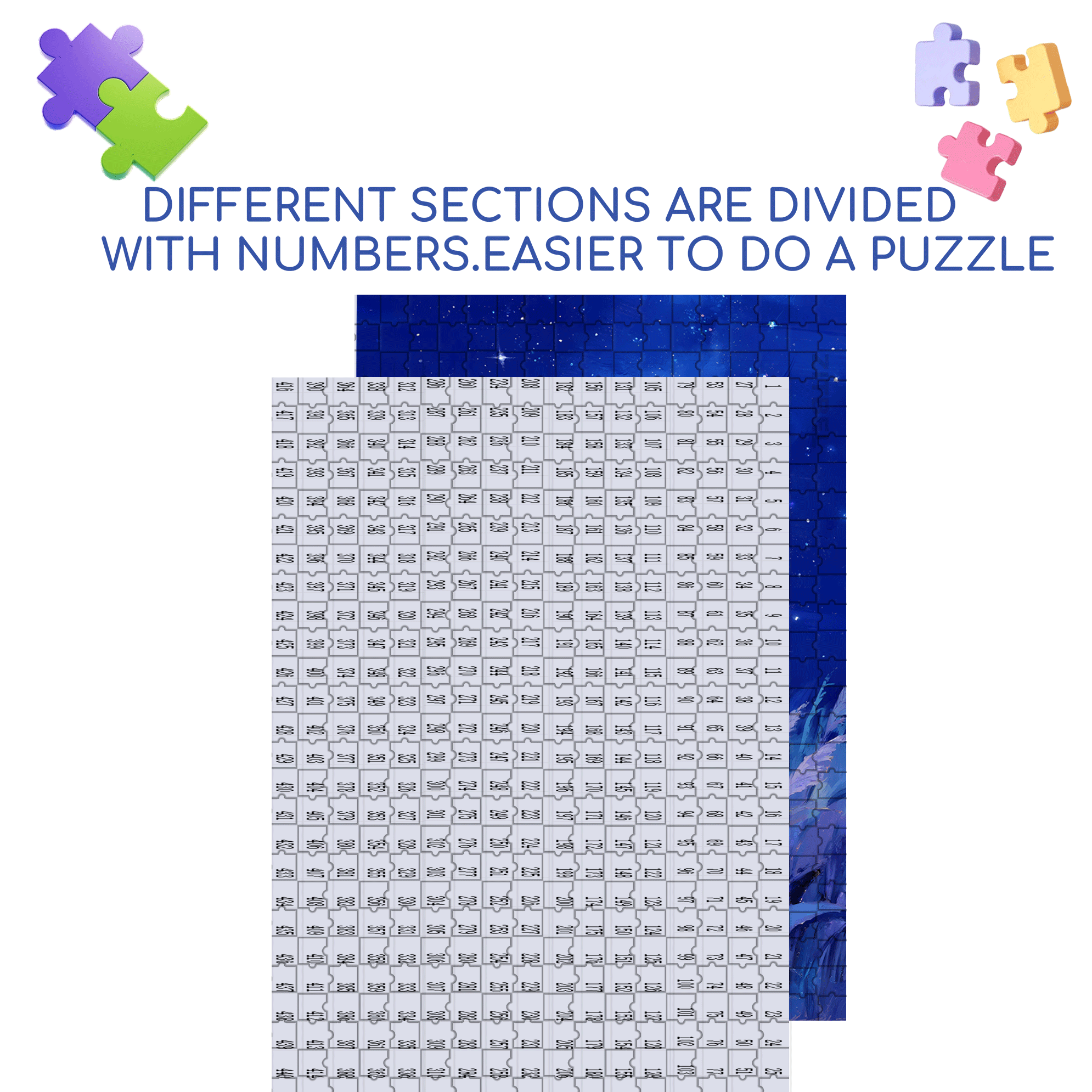 Moonlit Reed-Covered Shore 500pcs/1000pcs Jigsaw Puzzle, Scratch-Resistant, Interactive Family Game & Brain-Boosting DIY Decor, Perfect for Halloween, Christmas & New Year Gifts, Family Puzzle Game