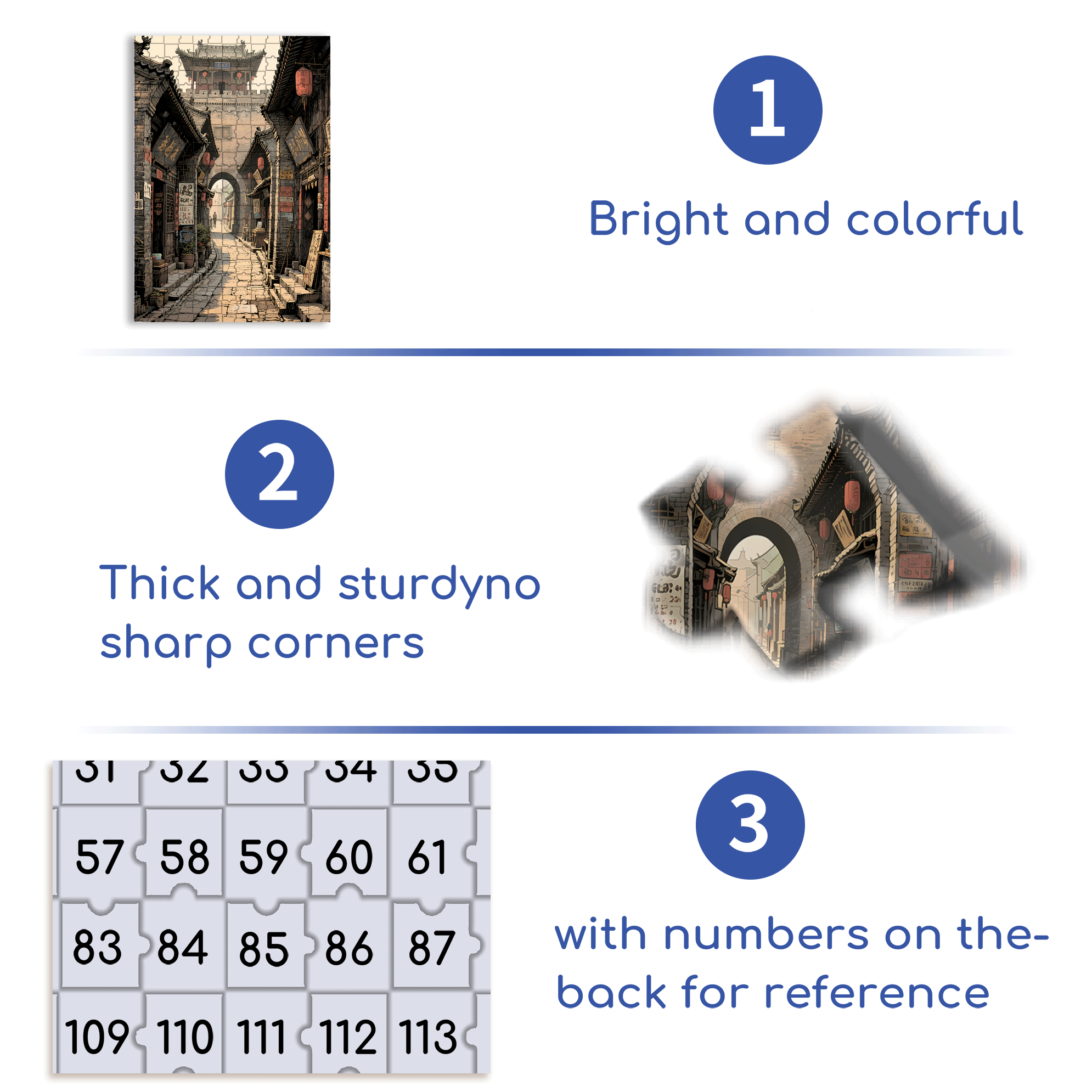 Narrow Winding Path 500pcs/1000pcs Jigsaw Puzzle, Scratch-Resistant, Interactive Family Game & Brain-Boosting DIY Decor, Perfect for Halloween, Christmas & New Year Gifts, Family Puzzle Game