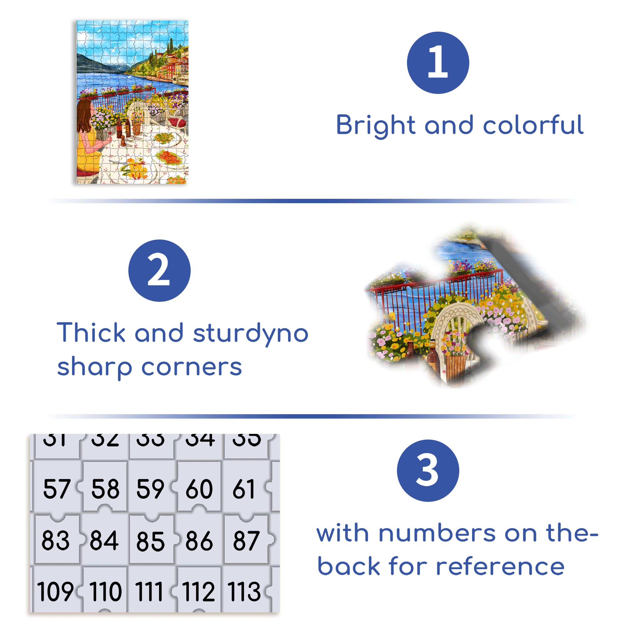 Pleasant 500pcs/1000pcs Jigsaw Puzzle, Scratch-Resistant, Interactive Family Game & Brain-Boosting DIY Decor, Perfect for Halloween, Christmas & New Year Gifts, Family Puzzle Game