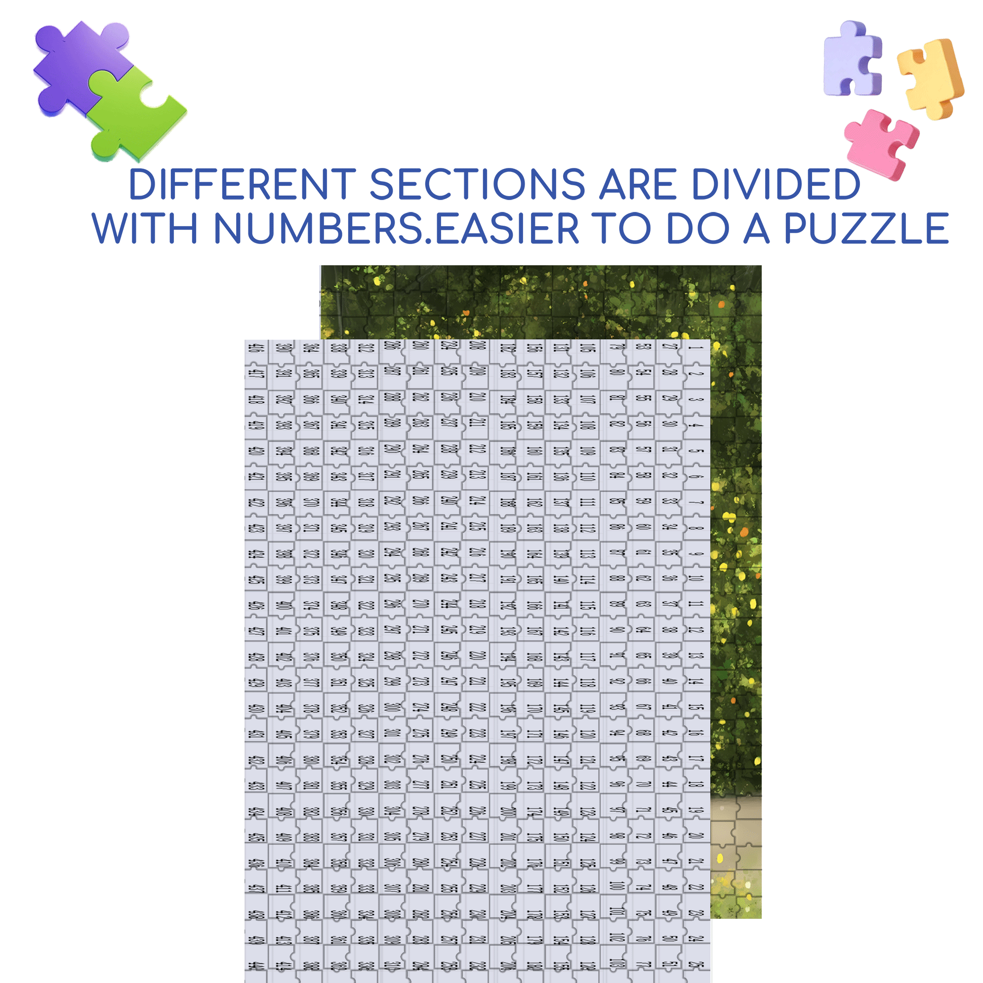 Running Towards Spring 500pcs/1000pcs Jigsaw Puzzle, Scratch-Resistant, Interactive Family Game & Brain-Boosting DIY Decor, Perfect for Halloween, Christmas & New Year Gifts, Family Puzzle Game