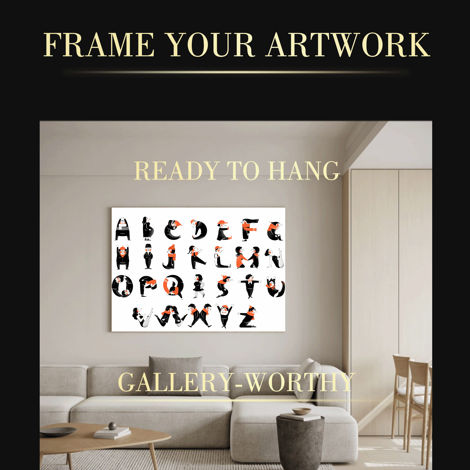 26 Letters 500pcs/1000pcs Jigsaw Puzzle, Scratch-Resistant, Interactive Family Game & Brain-Boosting DIY Decor, Perfect for Halloween, Christmas & New Year Gifts, Family Puzzle Game