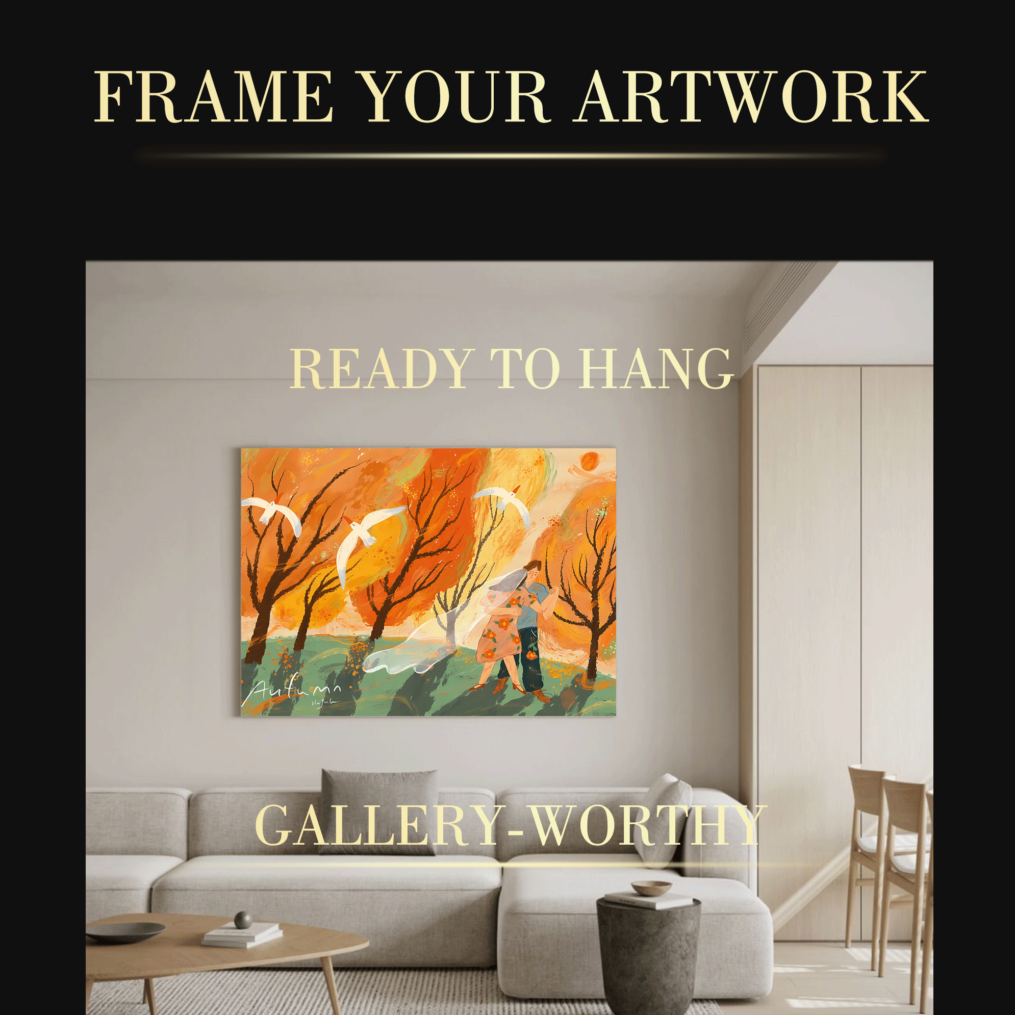 A Single Falling Leaf Signals The Arrival Of Autumn 500pcs/1000pcs Jigsaw Puzzle, Scratch-Resistant, Interactive Family Game & Brain-Boosting DIY Decor, Perfect for Halloween, Christmas & New Year Gifts, Family Puzzle Game