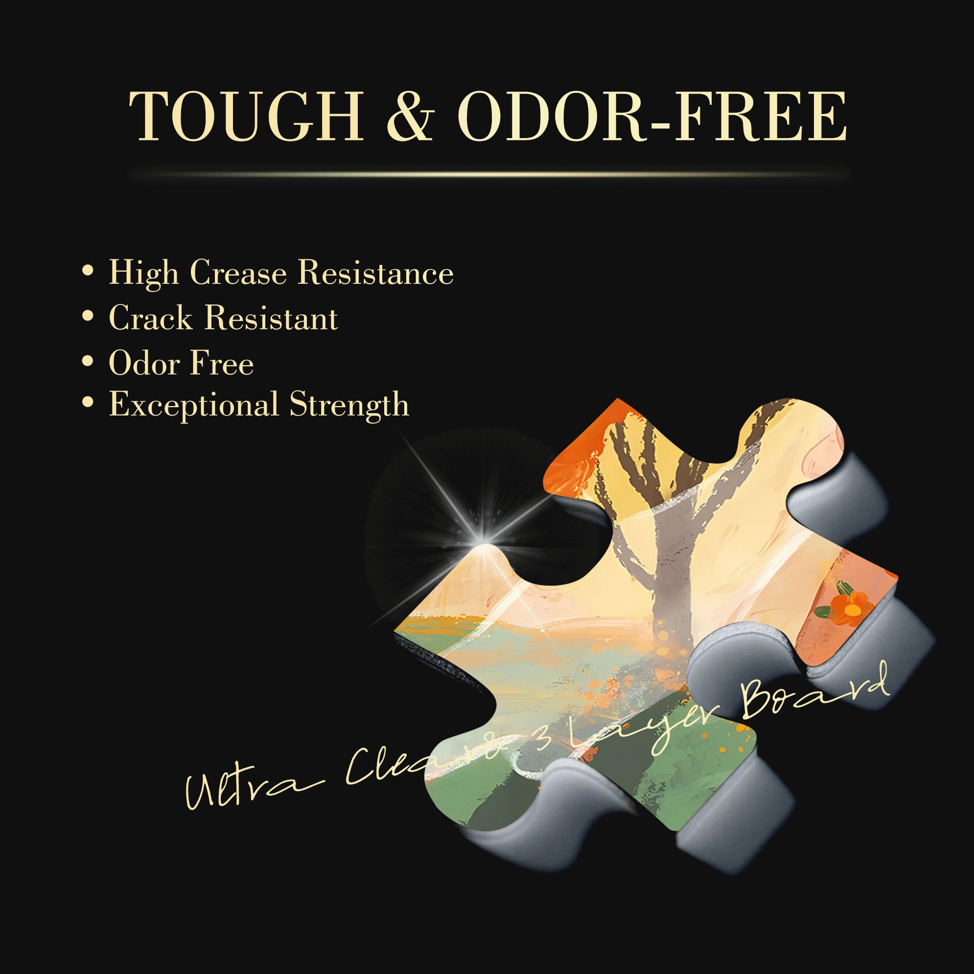 A Single Falling Leaf Signals The Arrival Of Autumn 500pcs/1000pcs Jigsaw Puzzle, Scratch-Resistant, Interactive Family Game & Brain-Boosting DIY Decor, Perfect for Halloween, Christmas & New Year Gifts, Family Puzzle Game