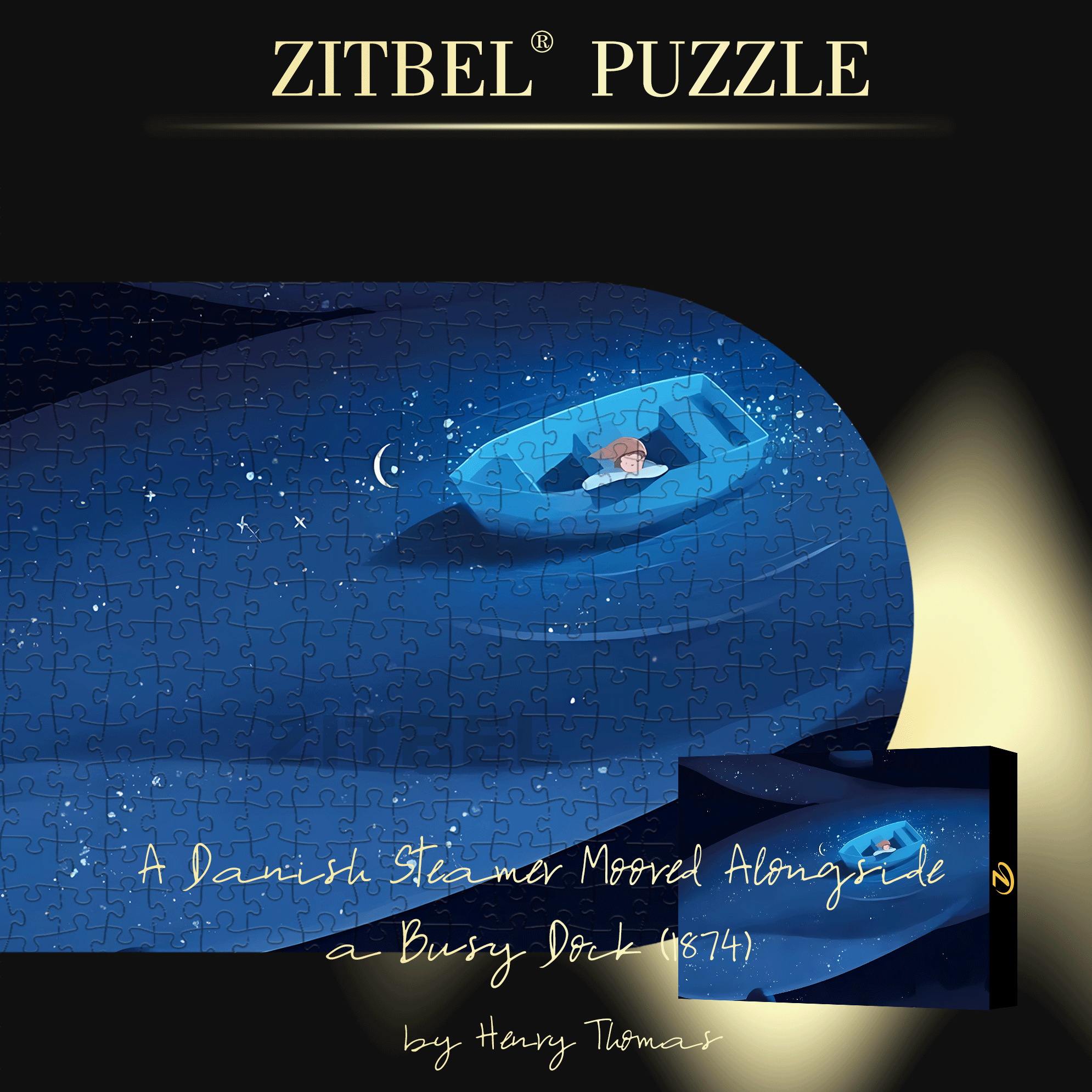 Explore the Starry Sky 500pcs/1000pcs Jigsaw Puzzle, Scratch-Resistant, Interactive Family Game & Brain-Boosting DIY Decor, Perfect for Halloween, Christmas & New Year Gifts, Family Puzzle Game