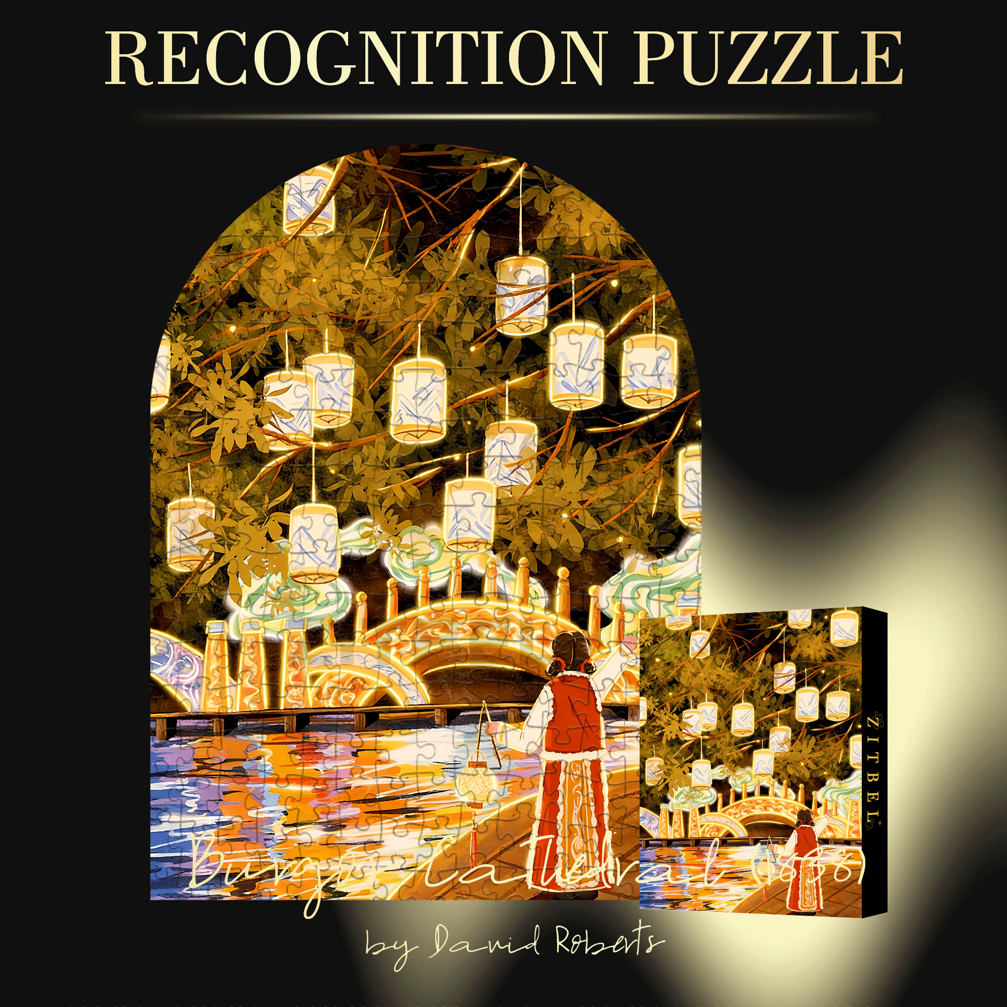 New Year Activities 2 500pcs/1000pcs Jigsaw Puzzle, Scratch-Resistant, Interactive Family Game & Brain-Boosting DIY Decor, Perfect for Halloween, Christmas & New Year Gifts, Family Puzzle Game