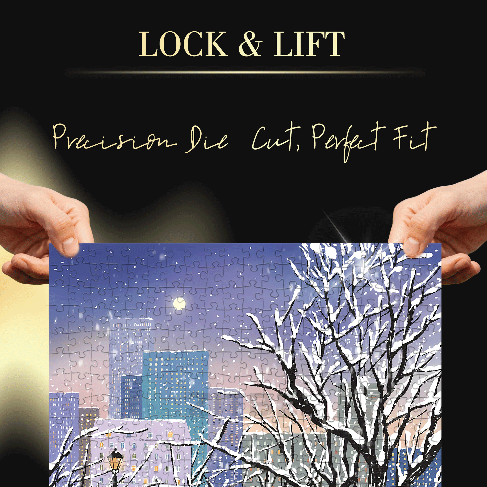 Returning With A Full Load 2 500pcs/1000pcs Jigsaw Puzzle, Scratch-Resistant, Interactive Family Game & Brain-Boosting DIY Decor, Perfect for Halloween, Christmas & New Year Gifts, Family Puzzle Game