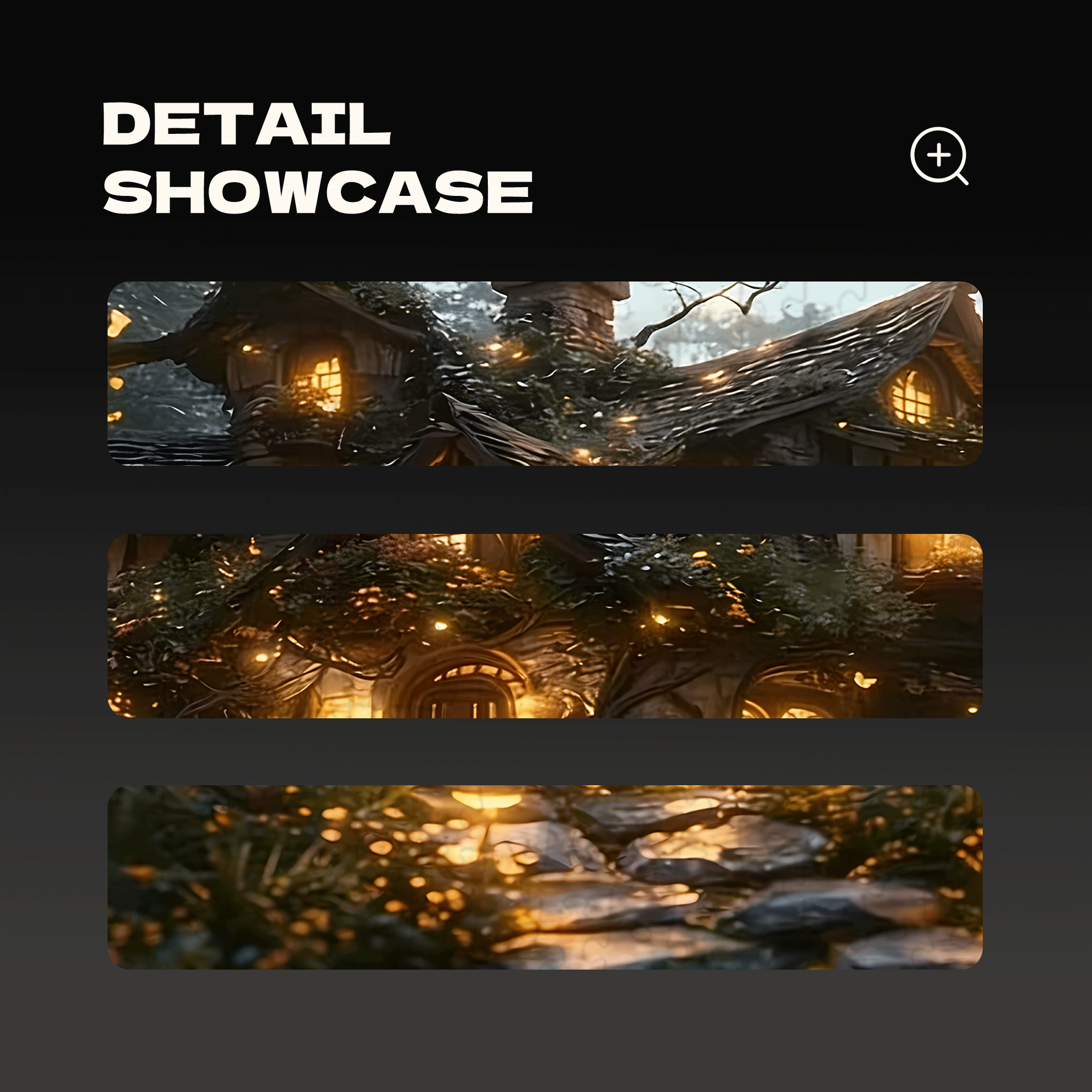 A Forest Glowing Cabin 500pcs/1000pcs Jigsaw Puzzle, Scratch-Resistant, Interactive Family Game & Brain-Boosting DIY Decor, Perfect for Halloween, Christmas & New Year Gifts, Family Puzzle Game