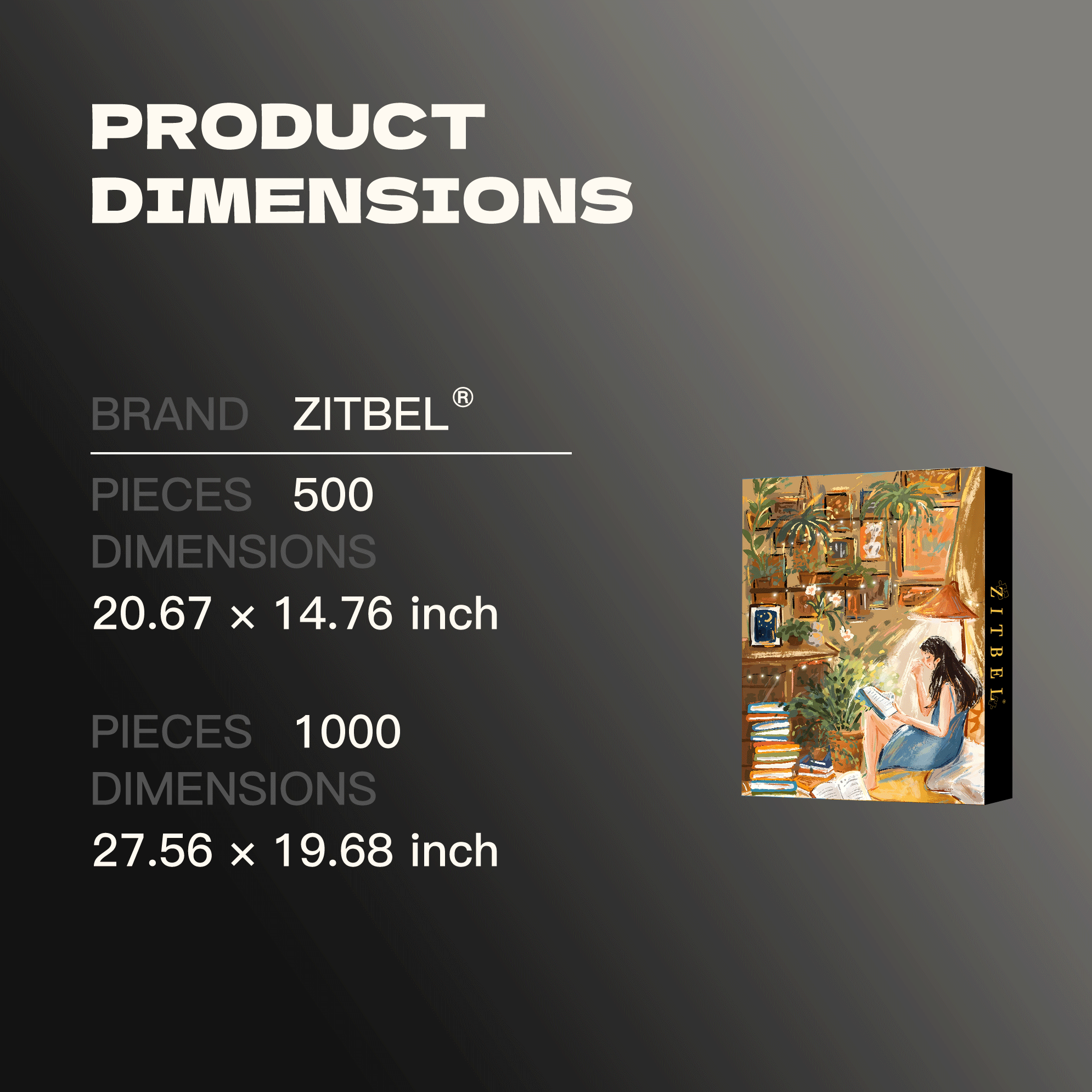 A Beam Of Light 2 500pcs/1000pcs Jigsaw Puzzle, Scratch-Resistant, Interactive Family Game & Brain-Boosting DIY Decor, Perfect for Halloween, Christmas & New Year Gifts, Family Puzzle Game