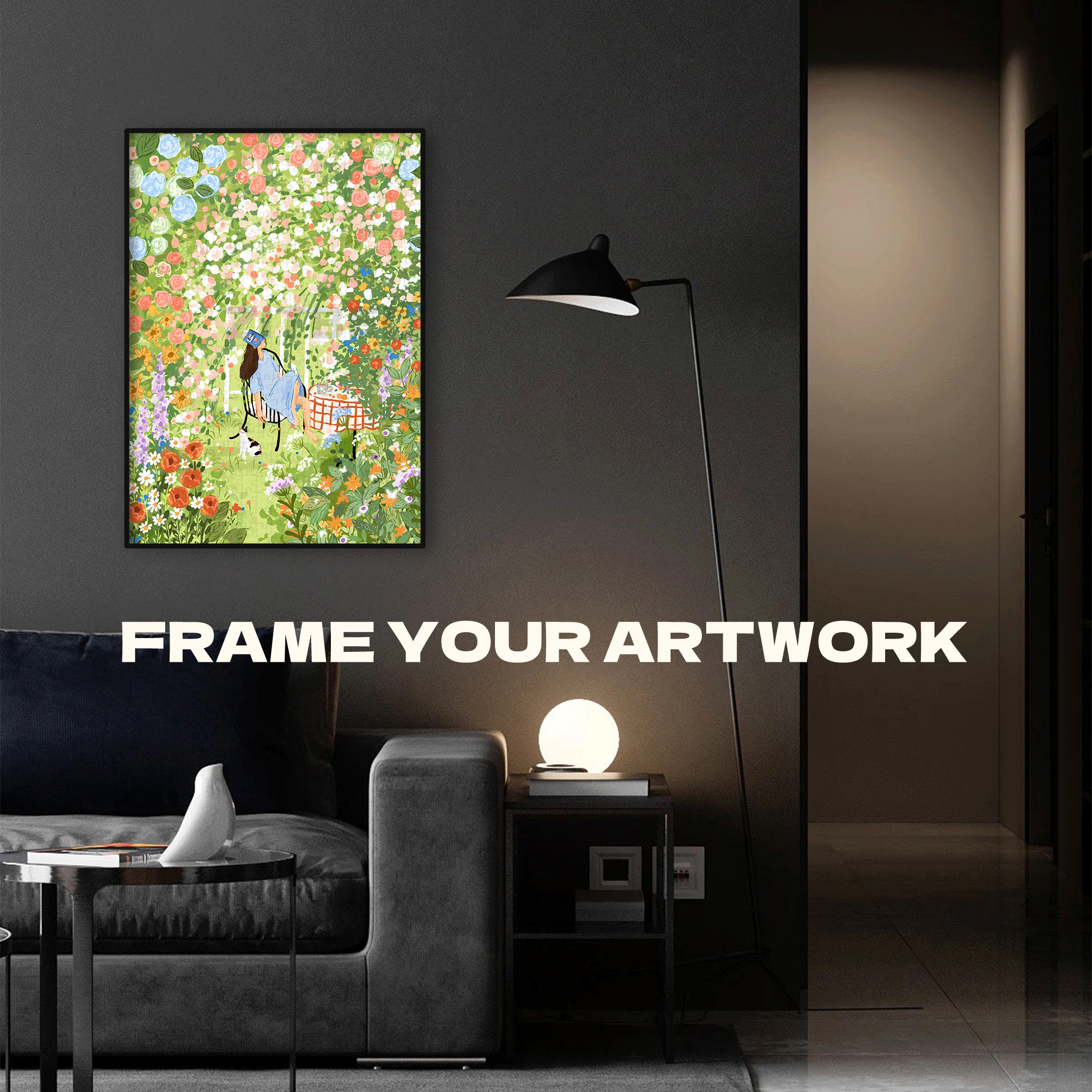 A Comfortable And Pleasant Life 500pcs/1000pcs Jigsaw Puzzle, Scratch-Resistant, Interactive Family Game & Brain-Boosting DIY Decor, Perfect for Halloween, Christmas & New Year Gifts, Family Puzzle Game