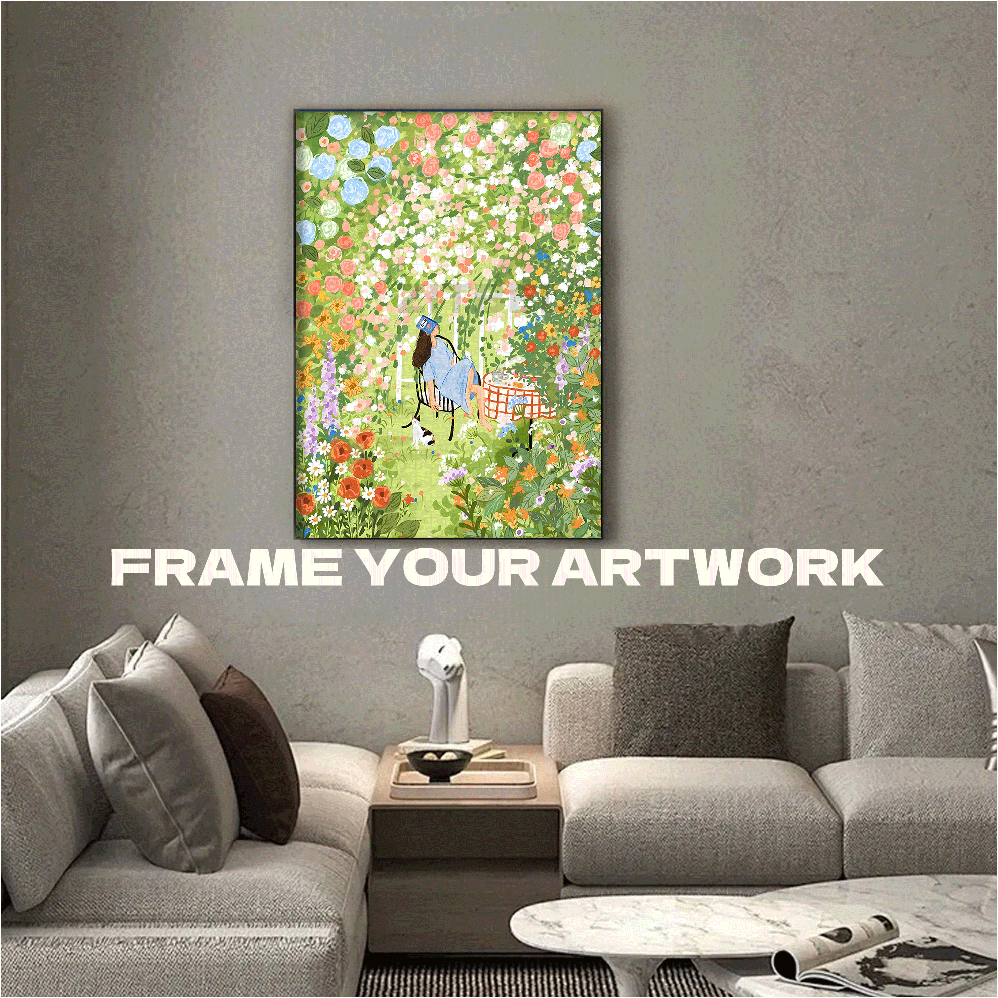 A Comfortable And Pleasant Life 500pcs/1000pcs Jigsaw Puzzle, Scratch-Resistant, Interactive Family Game & Brain-Boosting DIY Decor, Perfect for Halloween, Christmas & New Year Gifts, Family Puzzle Game