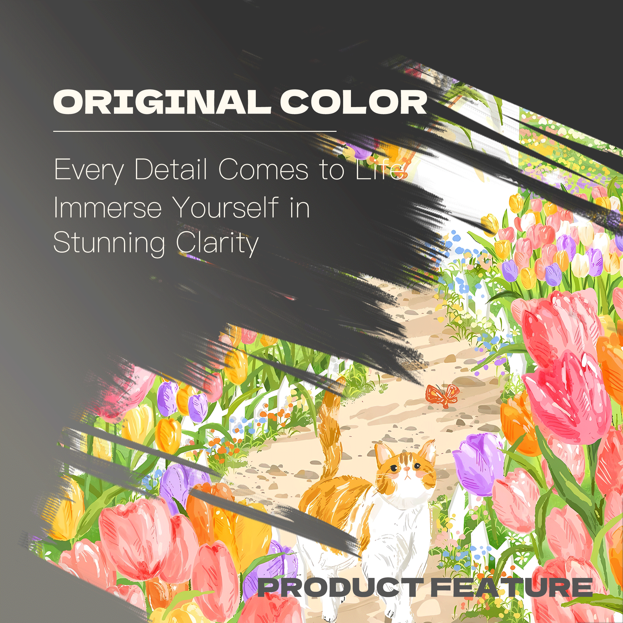 A Letter From The Flowers 500pcs/1000pcs Jigsaw Puzzle, Scratch-Resistant, Interactive Family Game & Brain-Boosting DIY Decor, Perfect for Halloween, Christmas & New Year Gifts, Family Puzzle Game