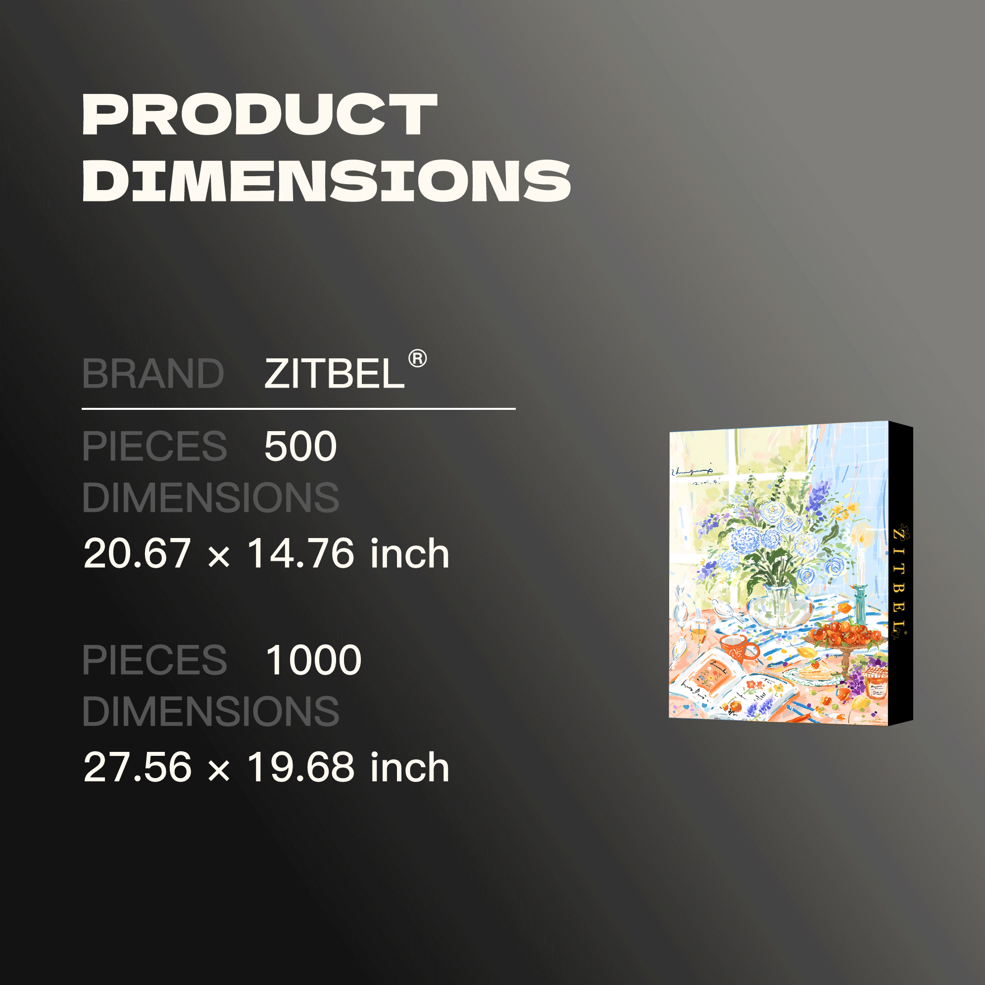 A Moment Of Peace 500pcs/1000pcs Jigsaw Puzzle, Scratch-Resistant, Interactive Family Game & Brain-Boosting DIY Decor, Perfect for Halloween, Christmas & New Year Gifts, Family Puzzle Game