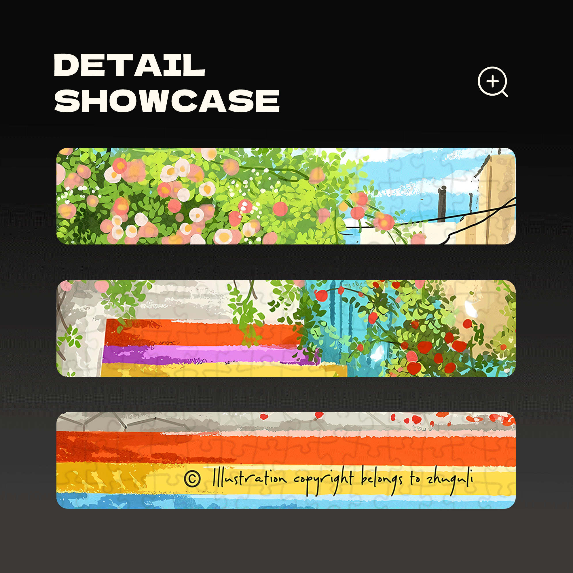 A Rainbow Staircase In The Sunlight 500pcs/1000pcs Jigsaw Puzzle, Scratch-Resistant, Interactive Family Game & Brain-Boosting DIY Decor, Perfect for Halloween, Christmas & New Year Gifts, Family Puzzle Game