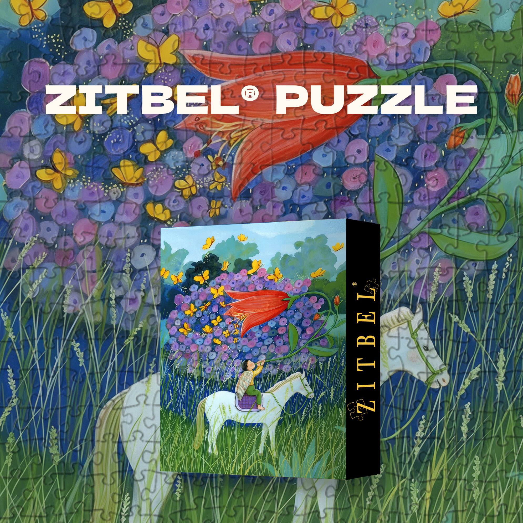 Song of Spring 500pcs/1000pcs Jigsaw Puzzle, Scratch-Resistant, Interactive Family Game & Brain-Boosting DIY Decor, Perfect for Halloween, Christmas & New Year Gifts, Family Puzzle Game
