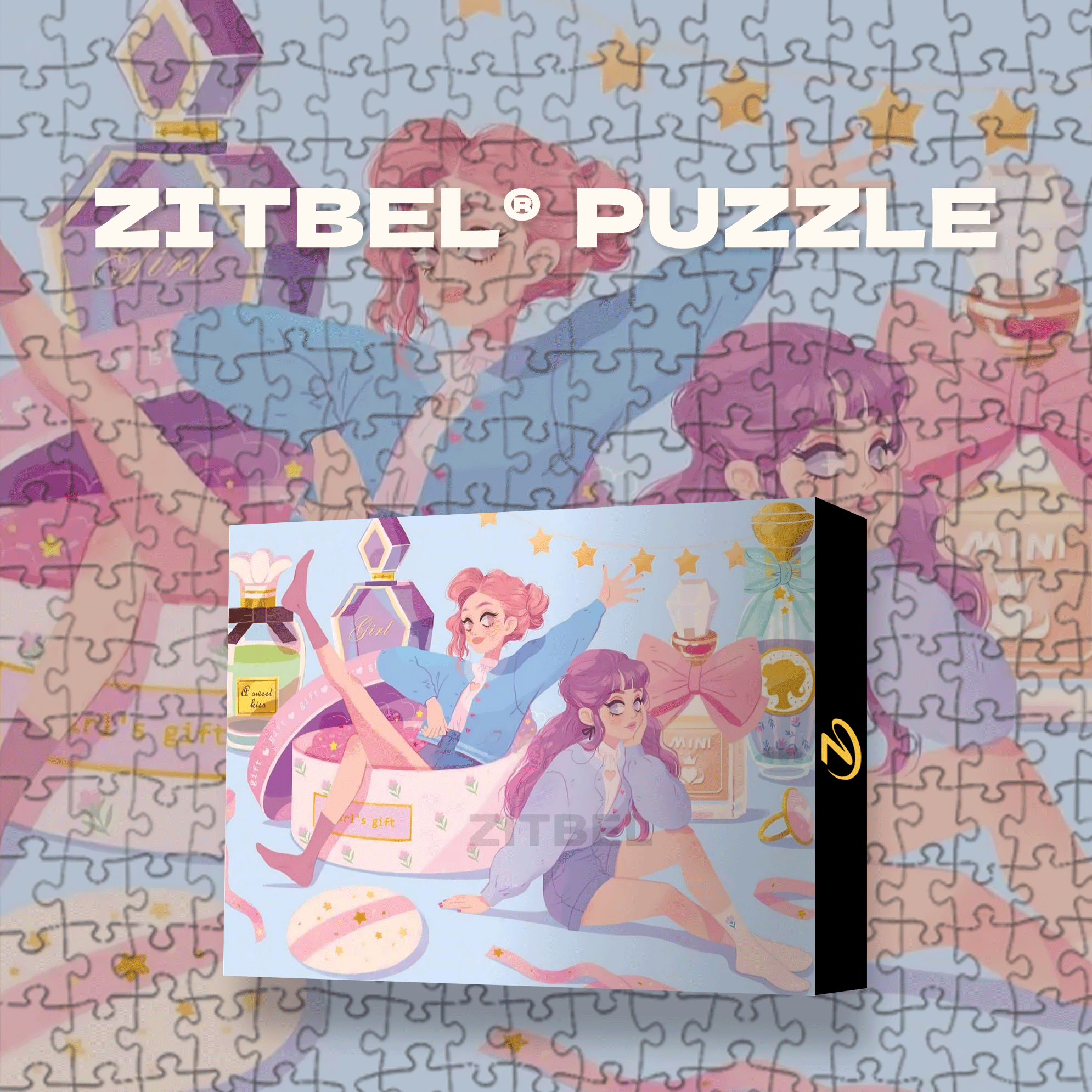 Favorite Gift 500pcs/1000pcs Jigsaw Puzzle, Scratch-Resistant, Interactive Family Game & Brain-Boosting DIY Decor, Perfect for Halloween, Christmas & New Year Gifts, Family Puzzle Game