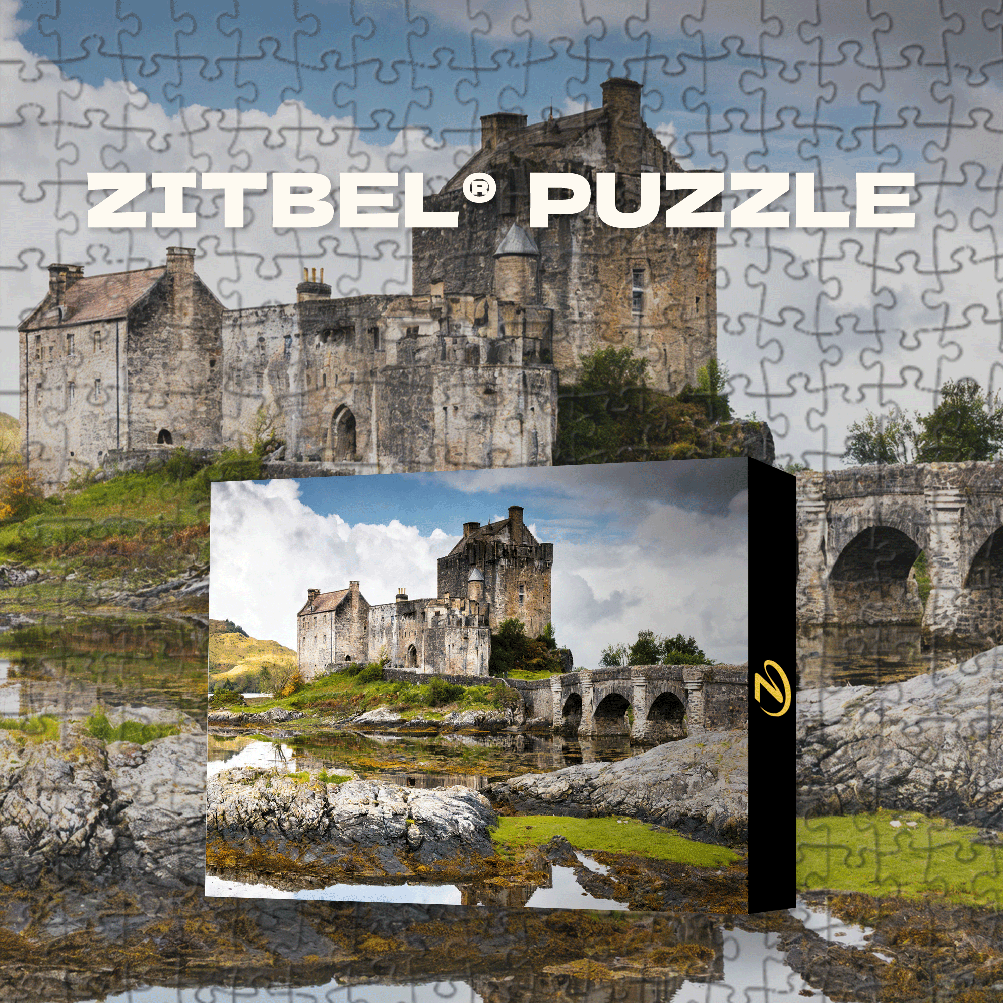 Scotland 2 500pcs/1000pcs Jigsaw Puzzle, Scratch-Resistant, Interactive Family Game & Brain-Boosting DIY Decor, Perfect for Halloween, Christmas & New Year Gifts, Family Puzzle Game