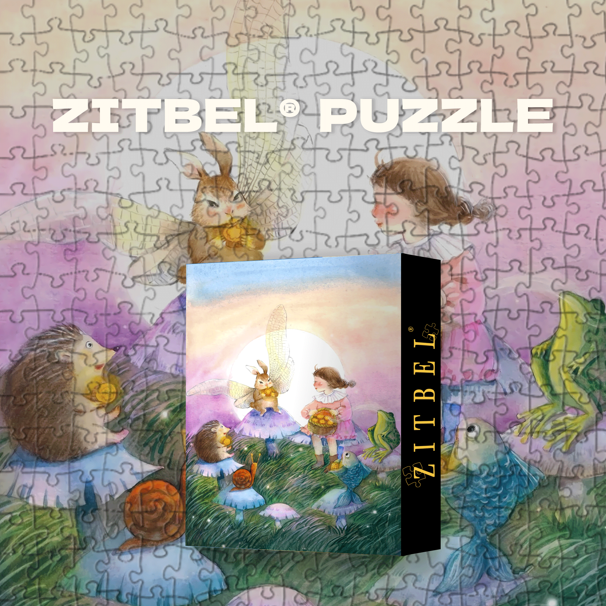Share 2 500pcs/1000pcs Jigsaw Puzzle, Scratch-Resistant, Interactive Family Game & Brain-Boosting DIY Decor, Perfect for Halloween, Christmas & New Year Gifts, Family Puzzle Game