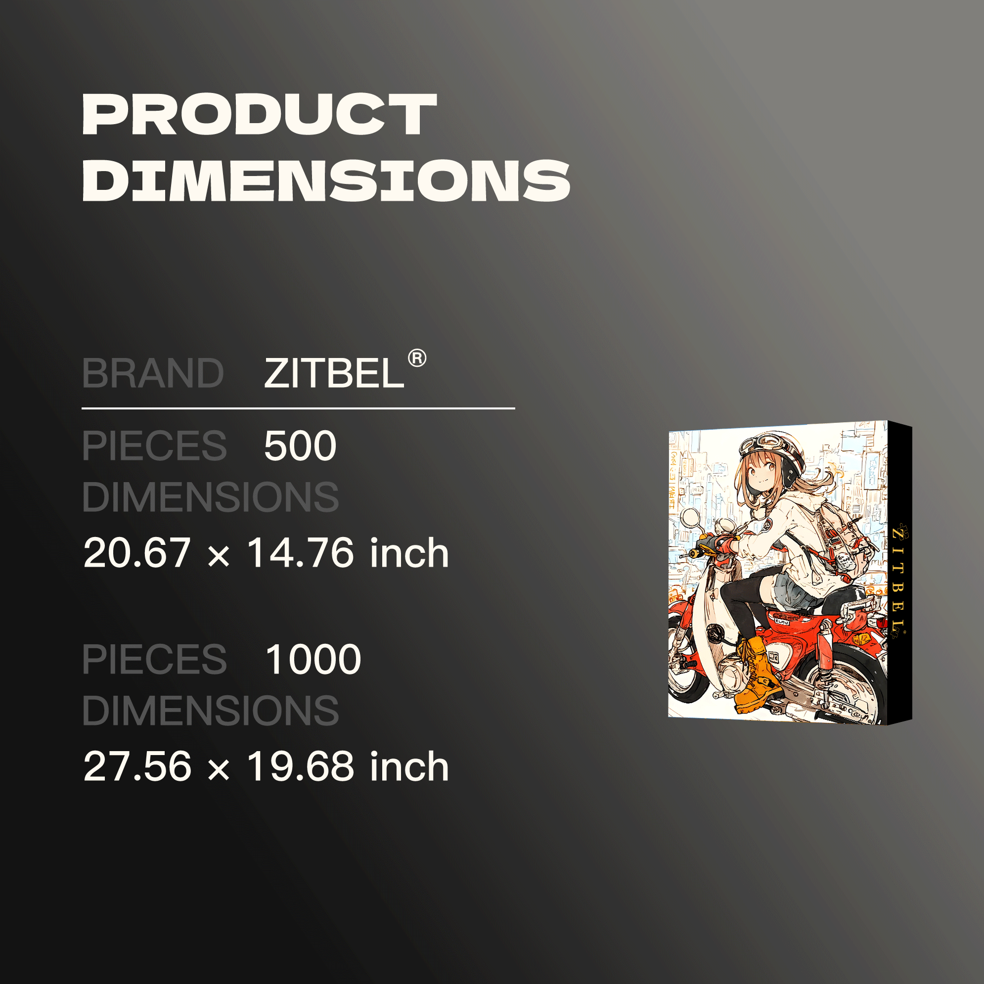 Motorcycle Touring 500pcs/1000pcs Jigsaw Puzzle, Scratch-Resistant, Interactive Family Game & Brain-Boosting DIY Decor, Perfect for Halloween, Christmas & New Year Gifts, Family Puzzle Game