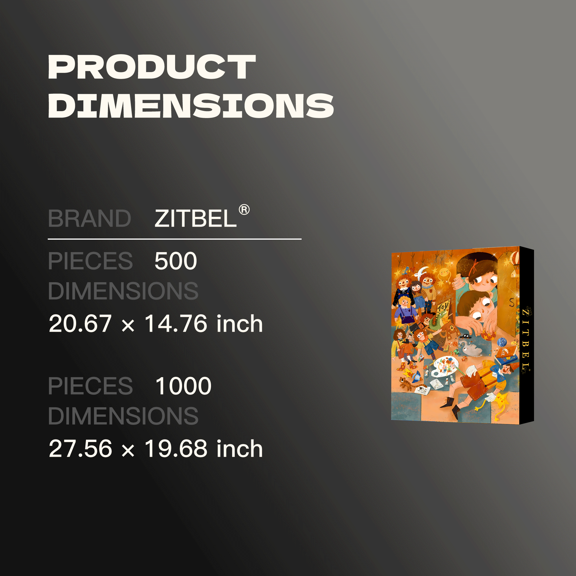 My Dollhouse 500pcs/1000pcs Jigsaw Puzzle, Scratch-Resistant, Interactive Family Game & Brain-Boosting DIY Decor, Perfect for Halloween, Christmas & New Year Gifts, Family Puzzle Game