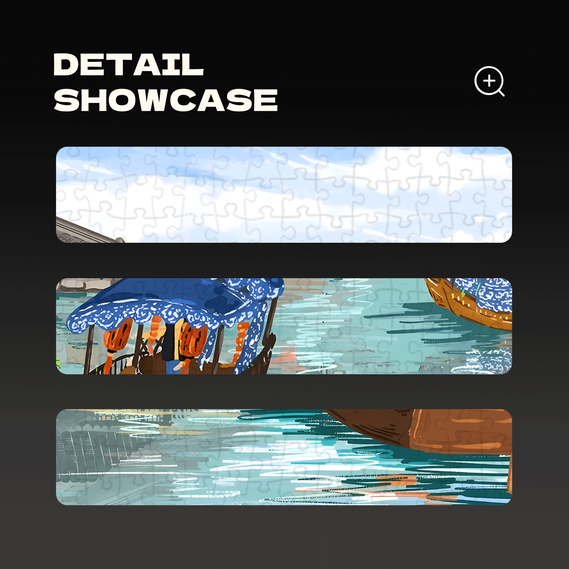 Nanxun Ancient Town 500pcs/1000pcs Jigsaw Puzzle, Scratch-Resistant, Interactive Family Game & Brain-Boosting DIY Decor, Perfect for Halloween, Christmas & New Year Gifts, Family Puzzle Game