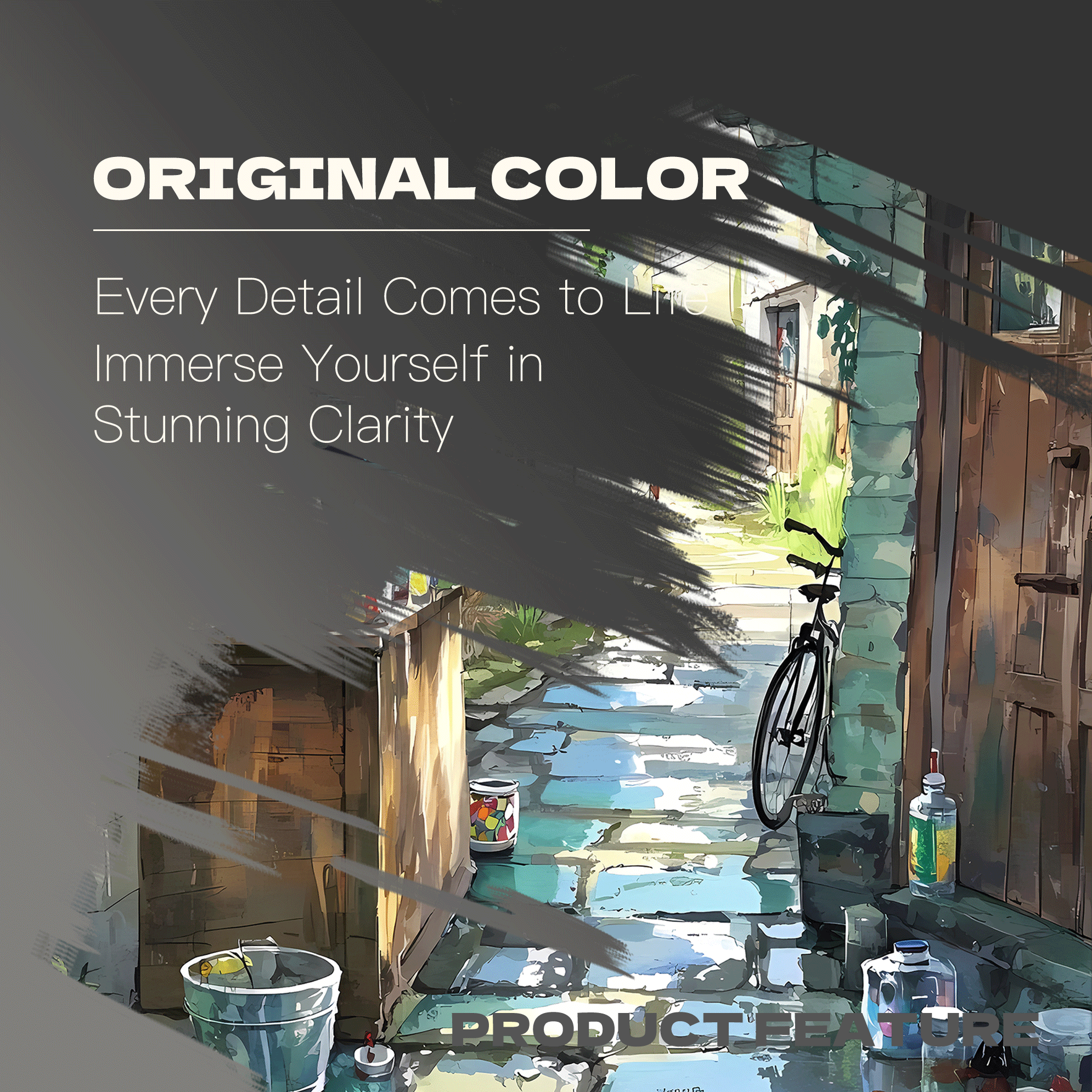 Narrow Alley Convenience Store 500pcs/1000pcs Jigsaw Puzzle, Scratch-Resistant, Interactive Family Game & Brain-Boosting DIY Decor, Perfect for Halloween, Christmas & New Year Gifts, Family Puzzle Game