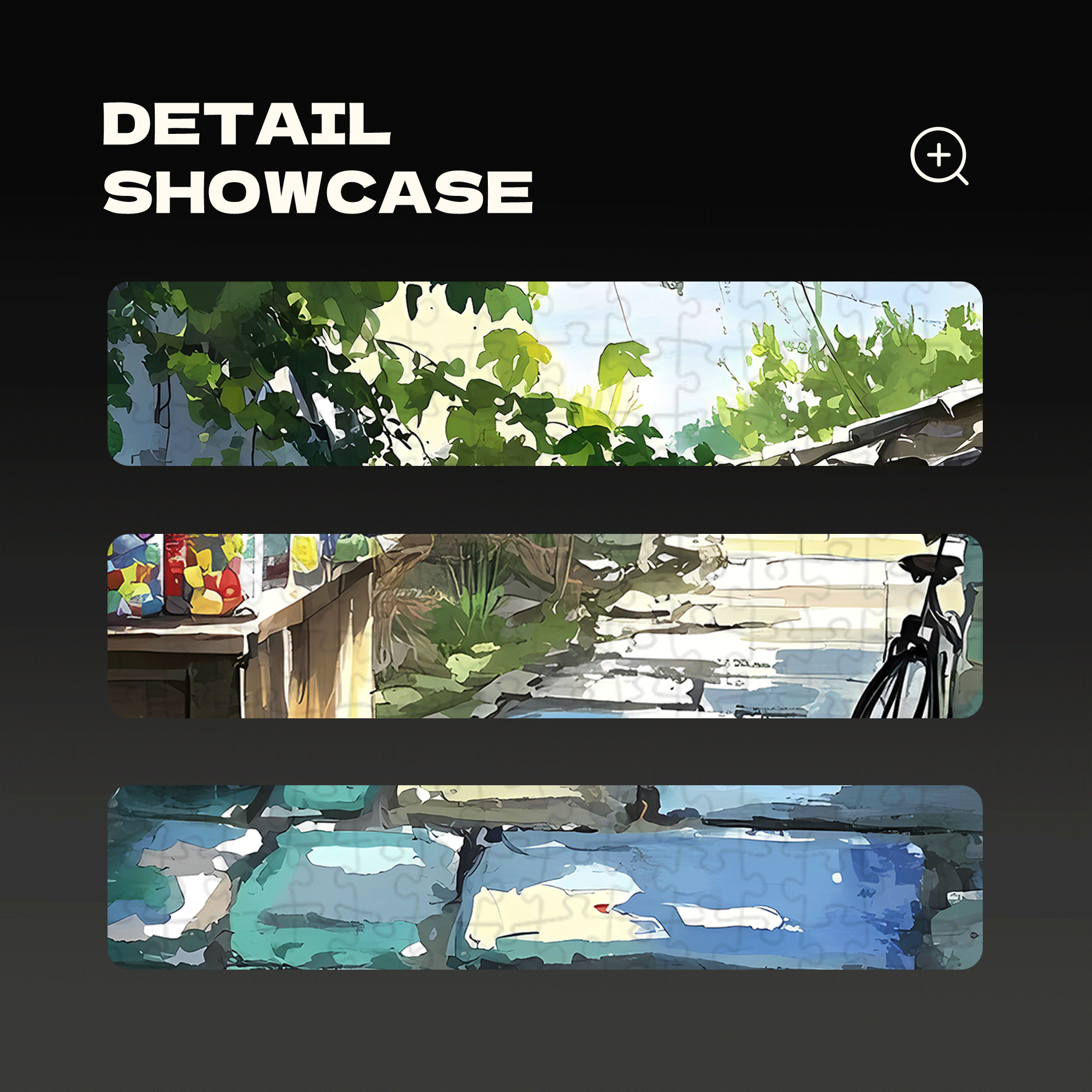 Narrow Alley Convenience Store 500pcs/1000pcs Jigsaw Puzzle, Scratch-Resistant, Interactive Family Game & Brain-Boosting DIY Decor, Perfect for Halloween, Christmas & New Year Gifts, Family Puzzle Game