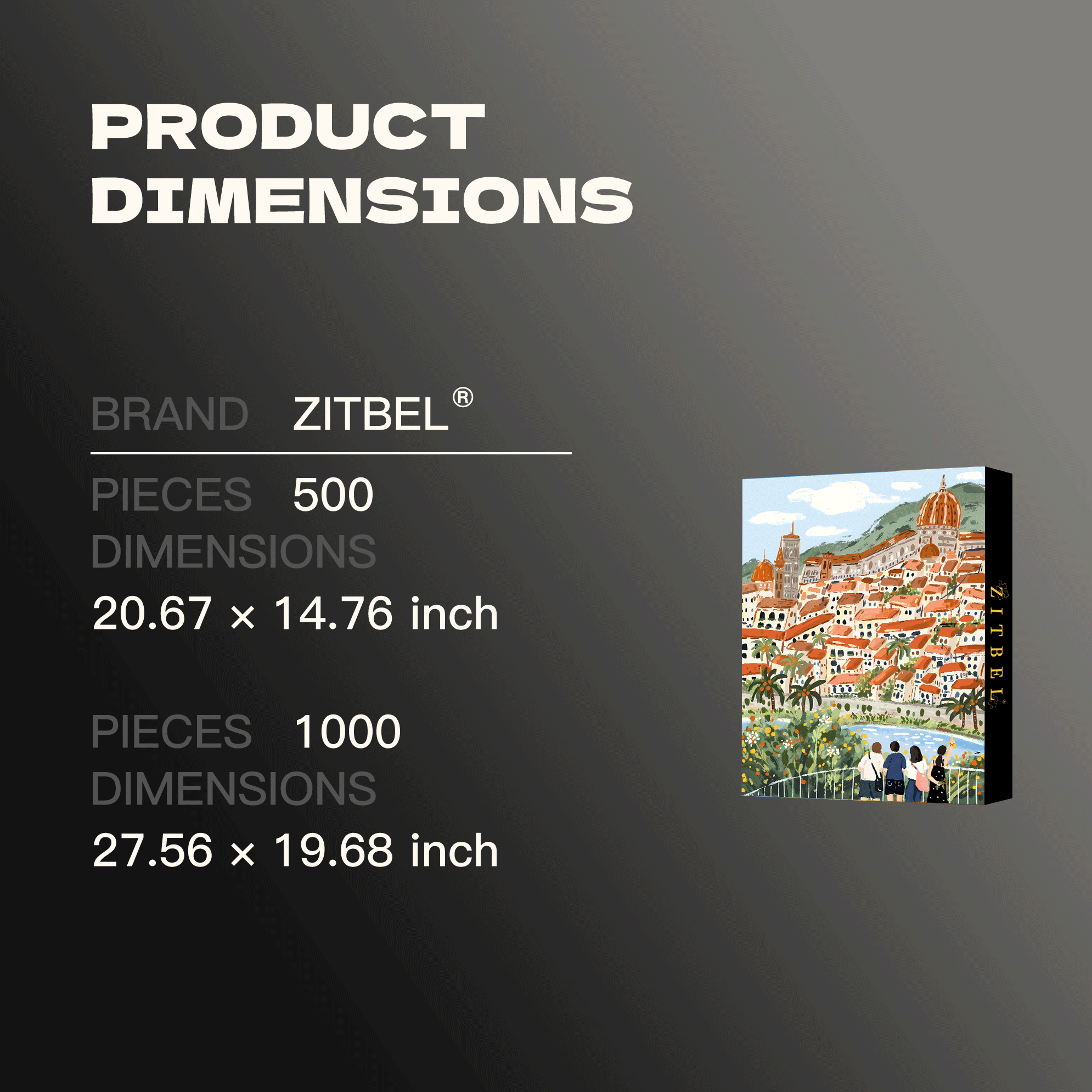 One Story Per Family 500pcs/1000pcs Jigsaw Puzzle, Scratch-Resistant, Interactive Family Game & Brain-Boosting DIY Decor, Perfect for Halloween, Christmas & New Year Gifts, Family Puzzle Game