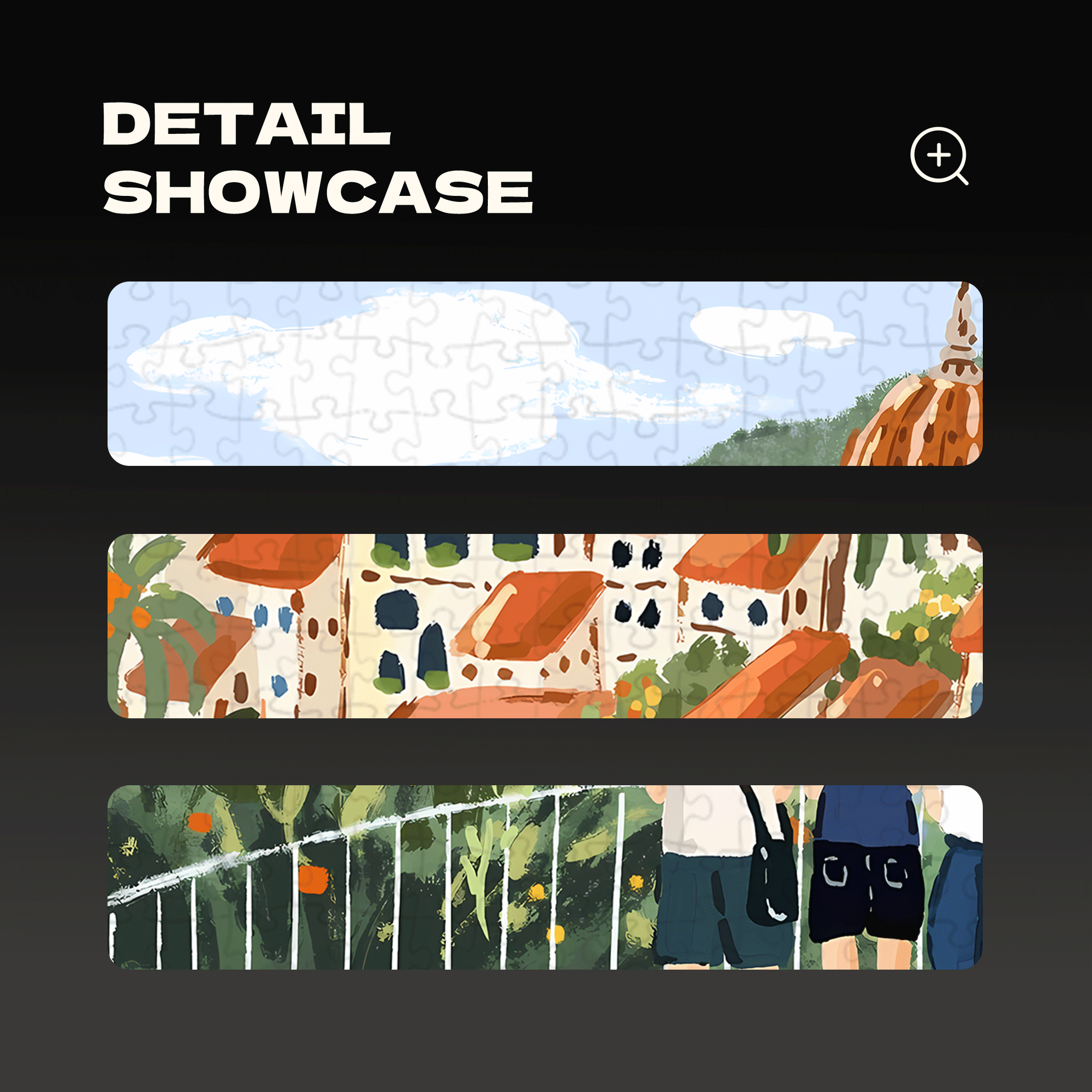 One Story Per Family 500pcs/1000pcs Jigsaw Puzzle, Scratch-Resistant, Interactive Family Game & Brain-Boosting DIY Decor, Perfect for Halloween, Christmas & New Year Gifts, Family Puzzle Game