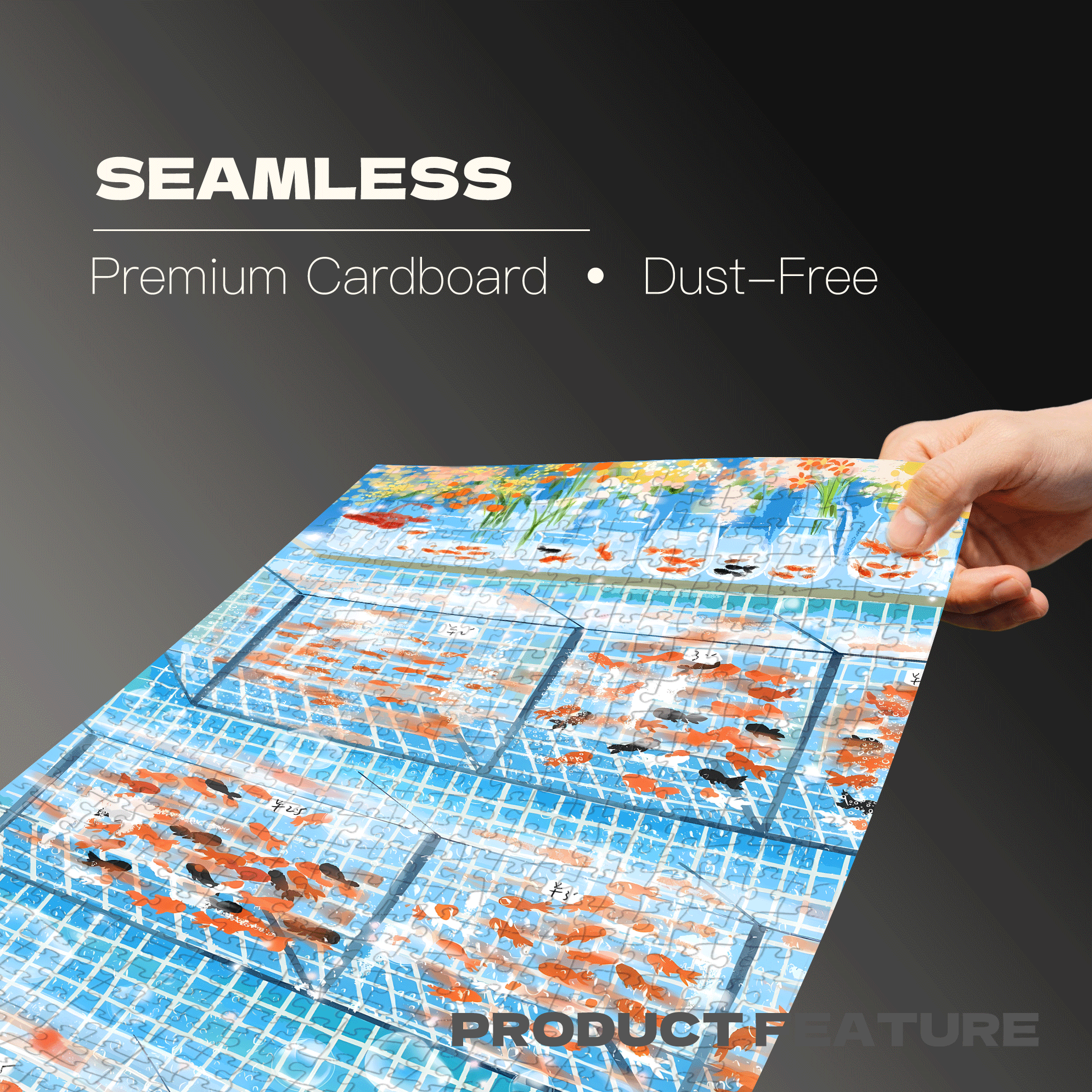 Patrolling 500pcs/1000pcs Jigsaw Puzzle, Scratch-Resistant, Interactive Family Game & Brain-Boosting DIY Decor, Perfect for Halloween, Christmas & New Year Gifts, Family Puzzle Game