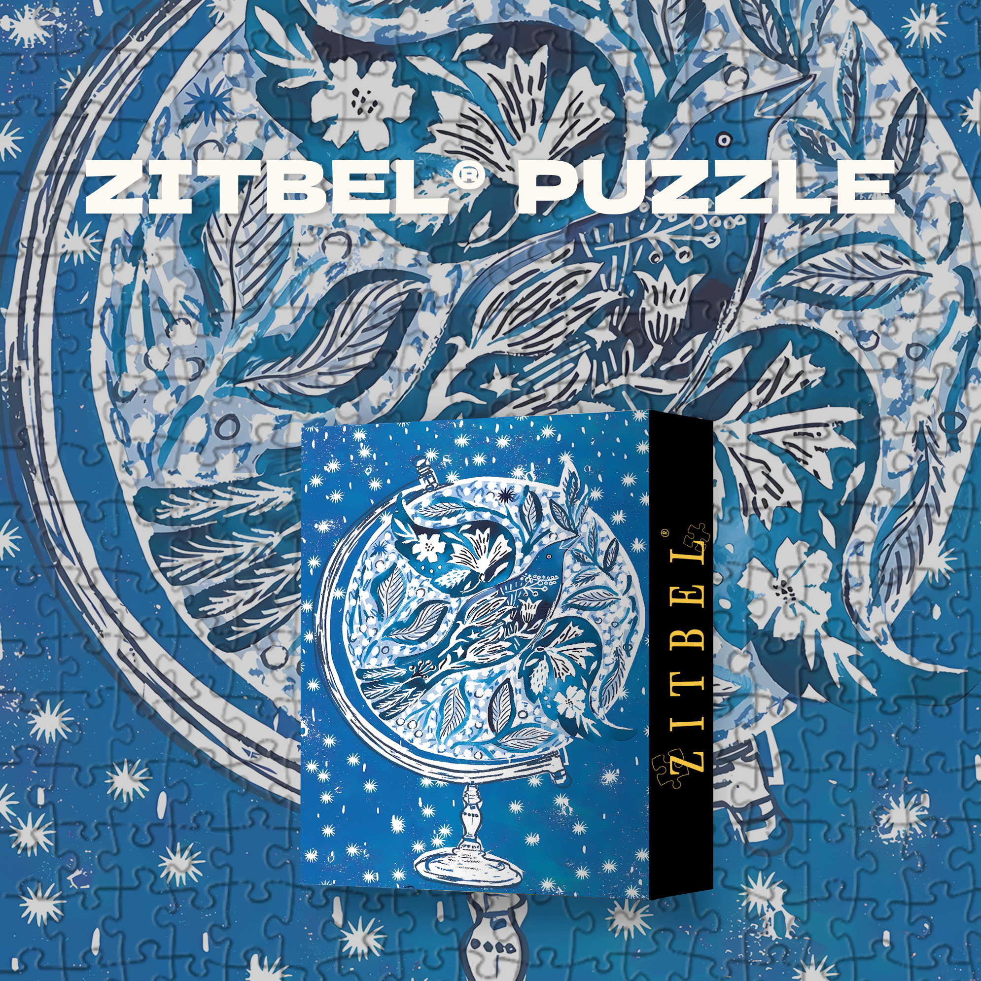 Pigeon Totem 500pcs/1000pcs Jigsaw Puzzle, Scratch-Resistant, Interactive Family Game & Brain-Boosting DIY Decor, Perfect for Halloween, Christmas & New Year Gifts, Family Puzzle Game