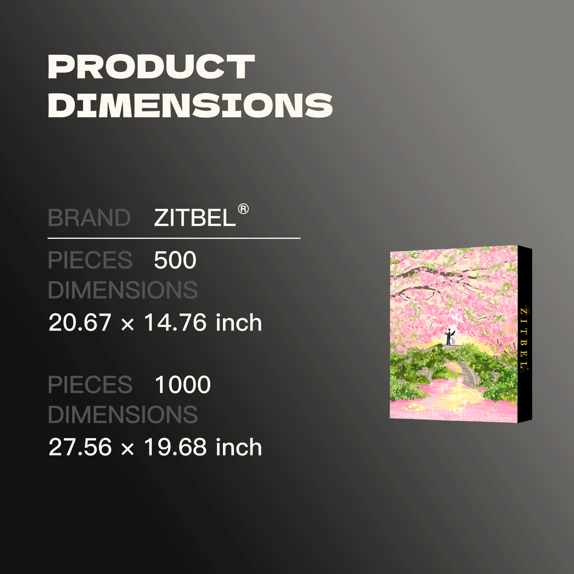 Pink Memories 500pcs/1000pcs Jigsaw Puzzle, Scratch-Resistant, Interactive Family Game & Brain-Boosting DIY Decor, Perfect for Halloween, Christmas & New Year Gifts, Family Puzzle Game