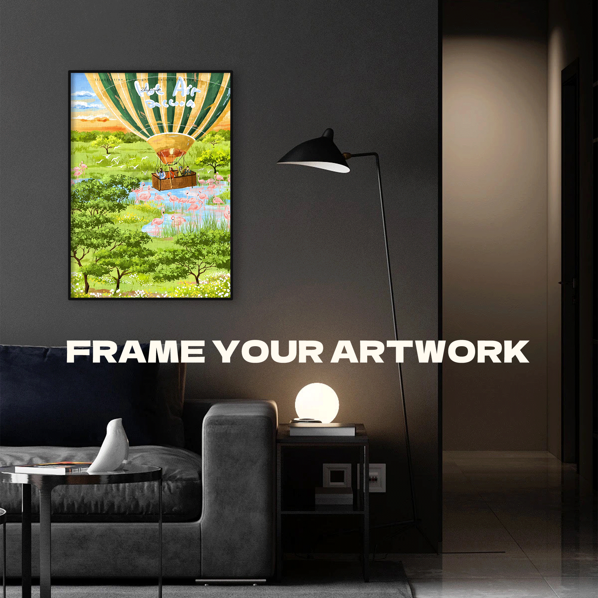 Poems of Migration 500pcs/1000pcs Jigsaw Puzzle, Scratch-Resistant, Interactive Family Game & Brain-Boosting DIY Decor, Perfect for Halloween, Christmas & New Year Gifts, Family Puzzle Game