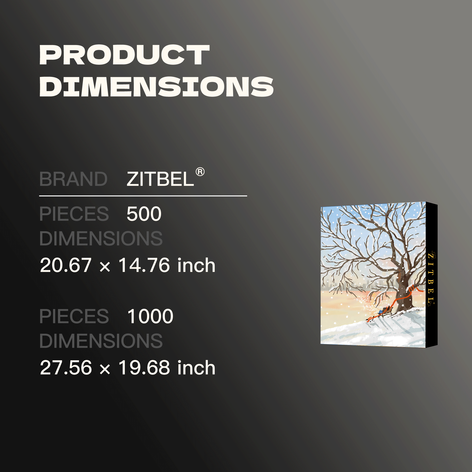 Red Scarf 500pcs/1000pcs Jigsaw Puzzle, Scratch-Resistant, Interactive Family Game & Brain-Boosting DIY Decor, Perfect for Halloween, Christmas & New Year Gifts, Family Puzzle Game